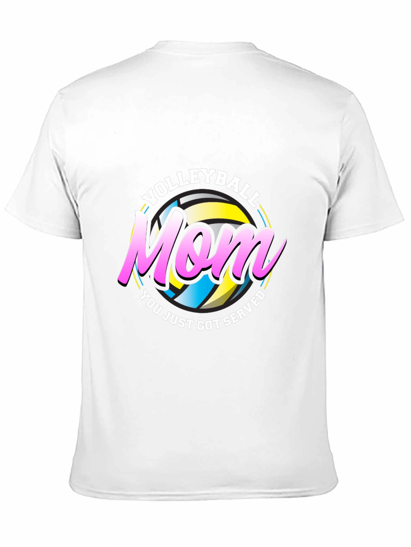 Volleyball Mom T-Shirt - Served Design