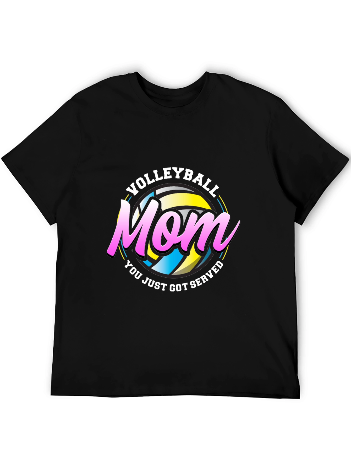 Volleyball Mom T-Shirt - Served Design