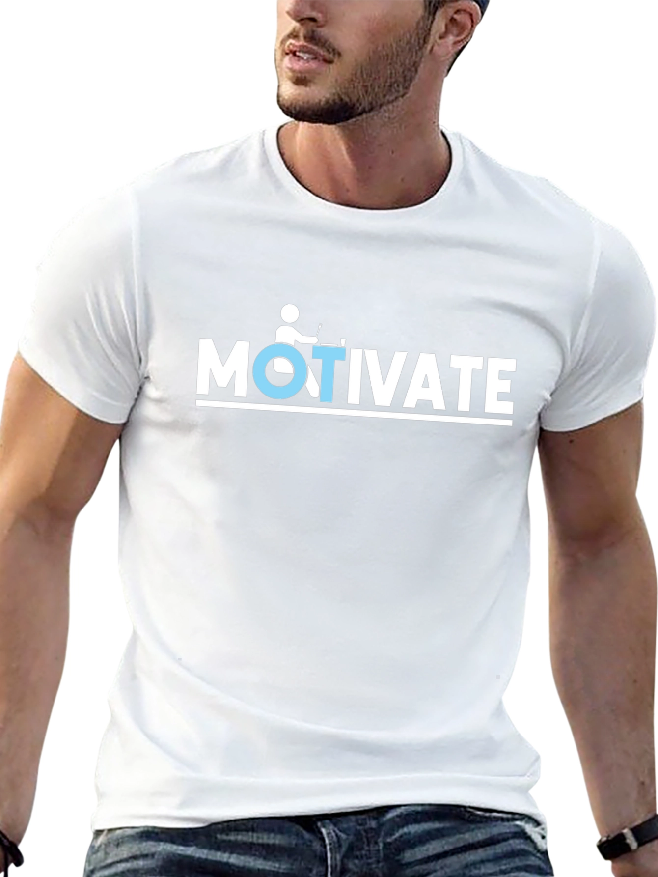 Motivate T-Shirt - Positive Inspirational Design