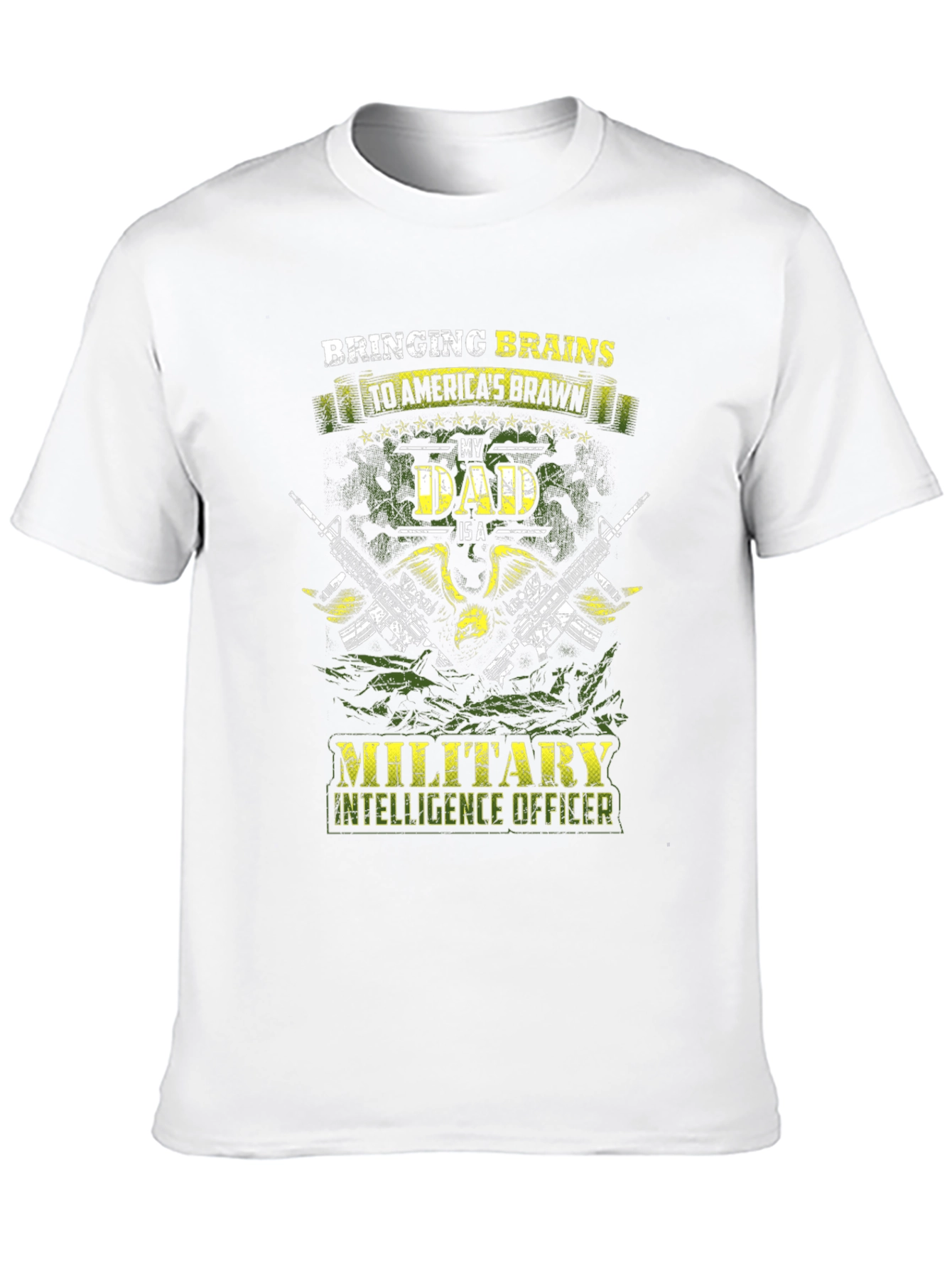 Military Intelligence Officer Dad T-Shirt