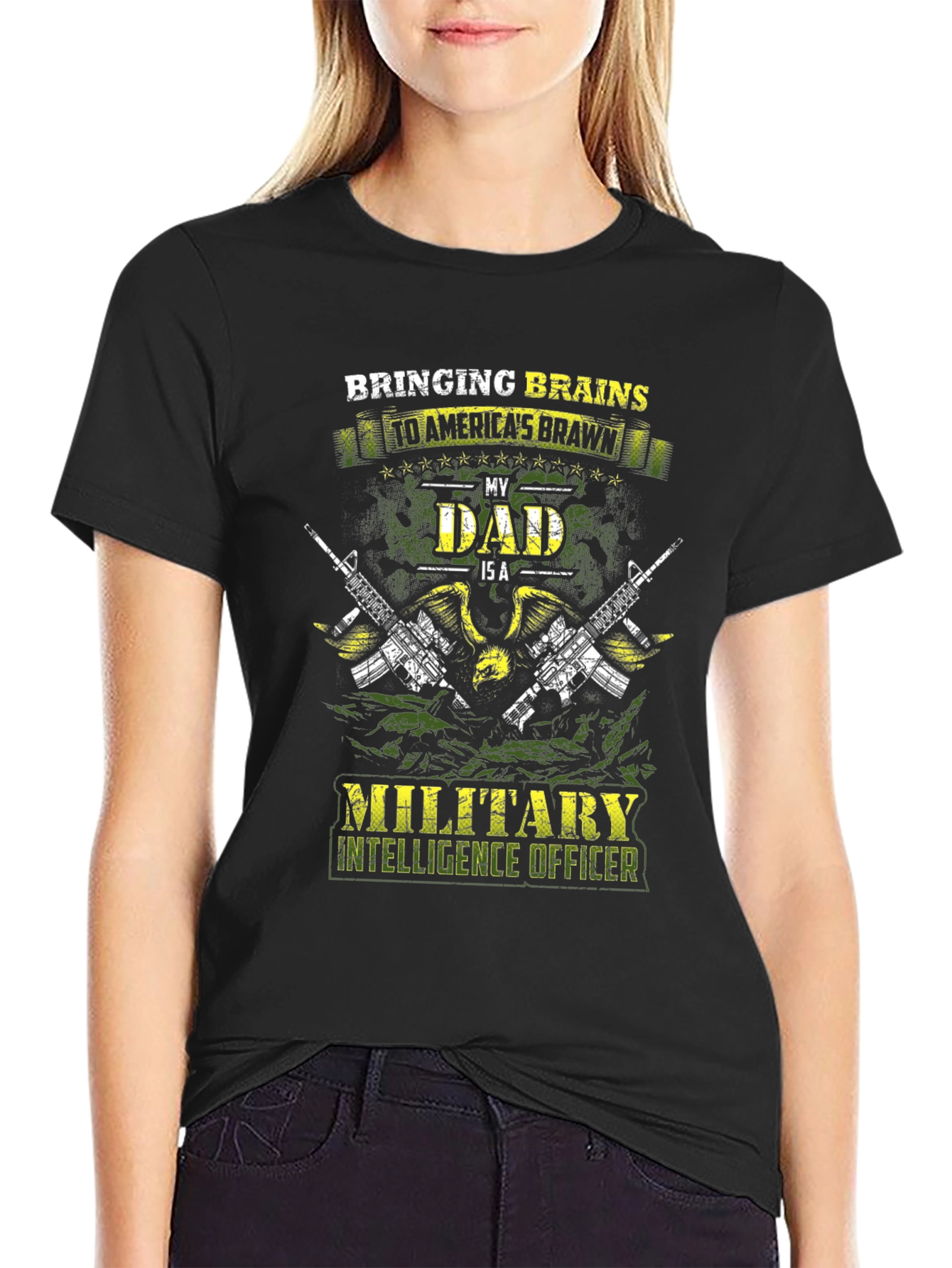 Military Intelligence Officer Dad T-Shirt