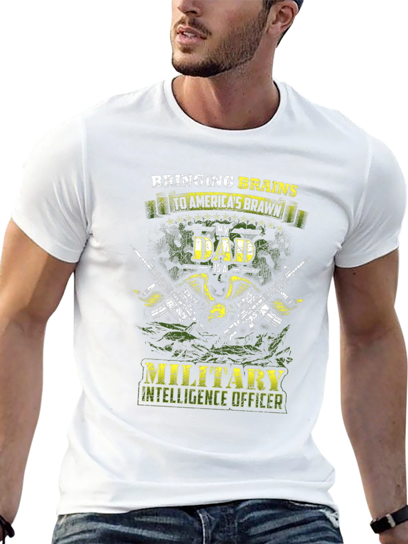 Military Intelligence Officer Dad T-Shirt