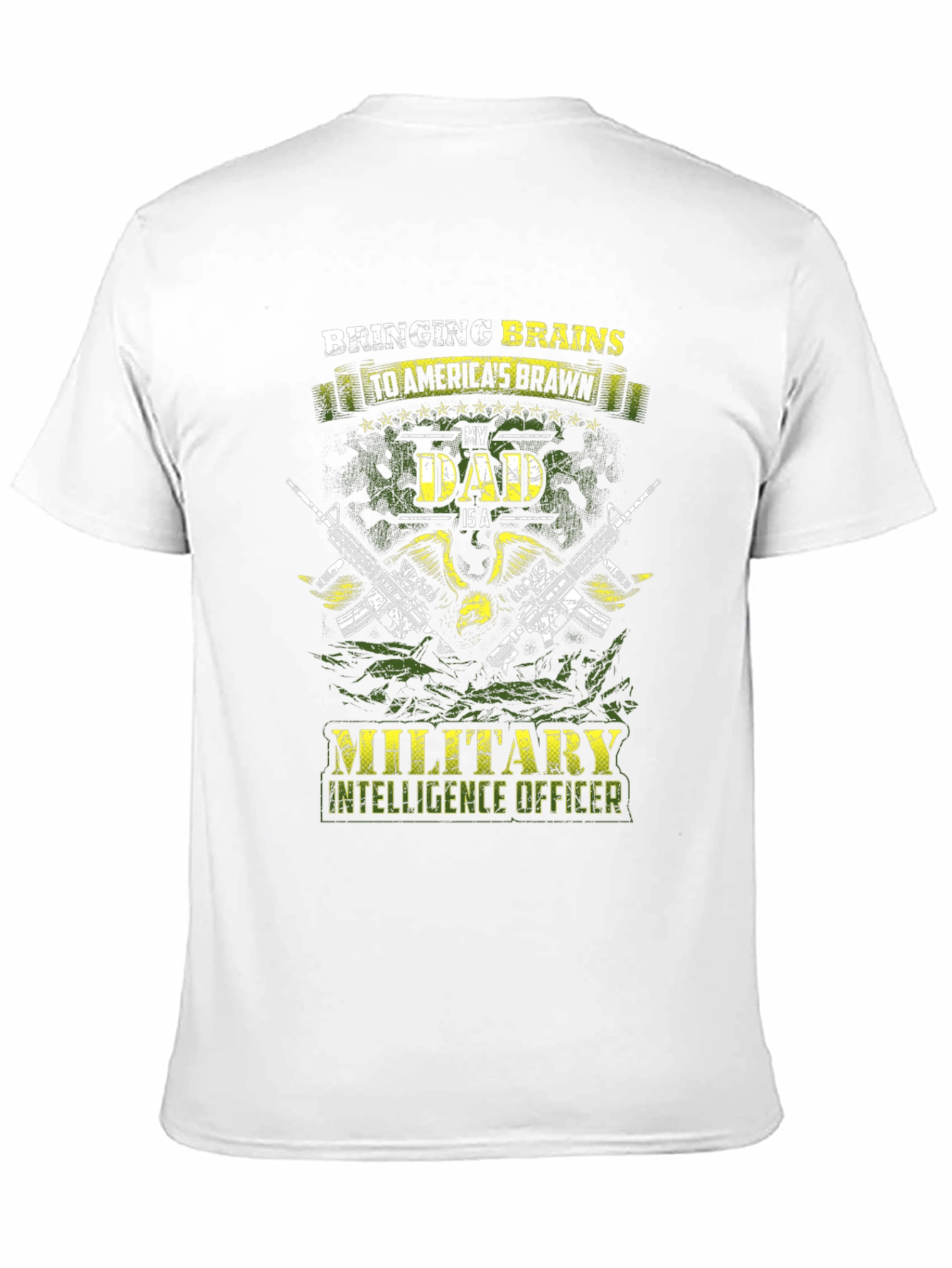 Military Intelligence Officer Dad T-Shirt