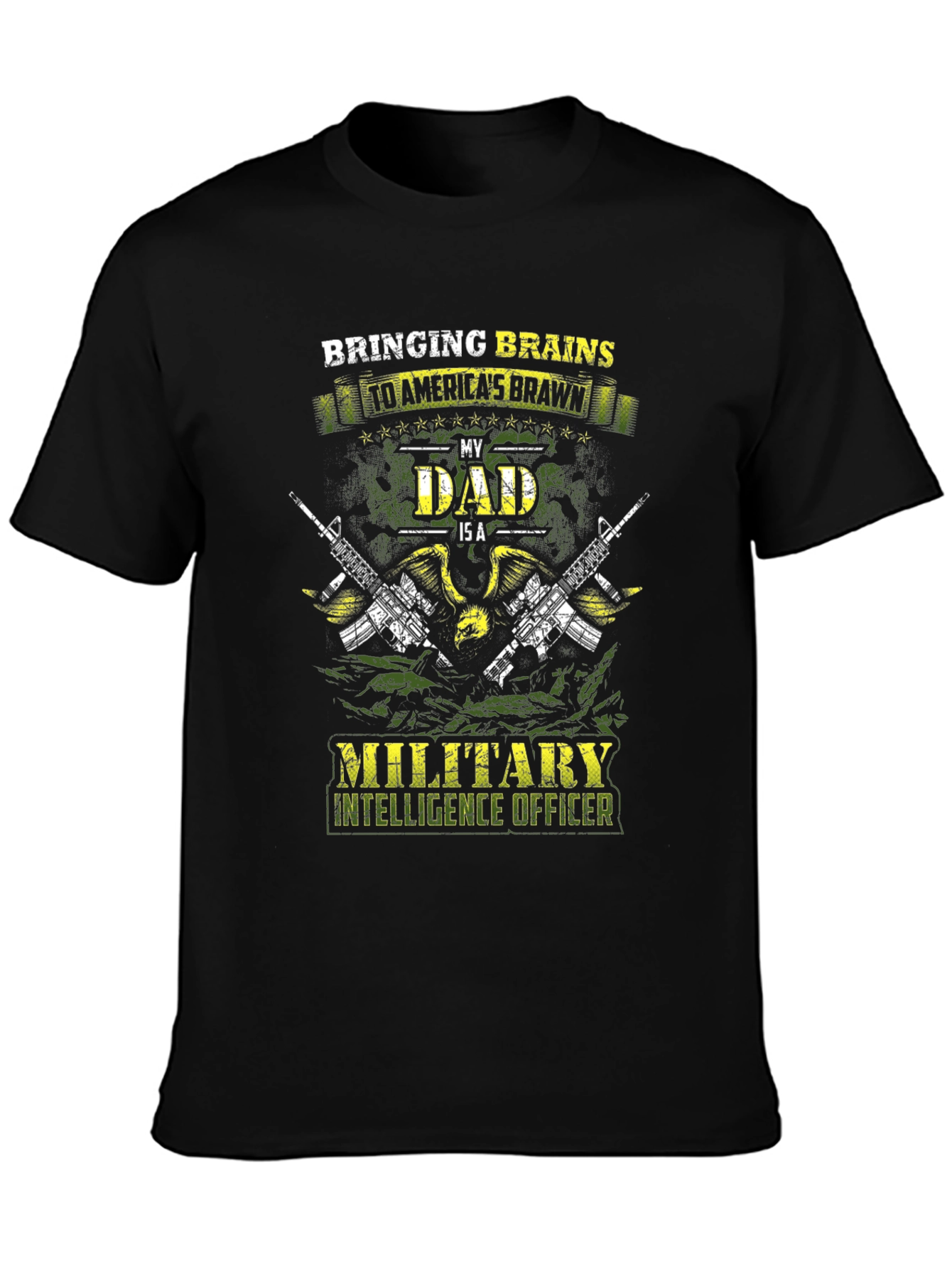 Military Intelligence Officer Dad T-Shirt