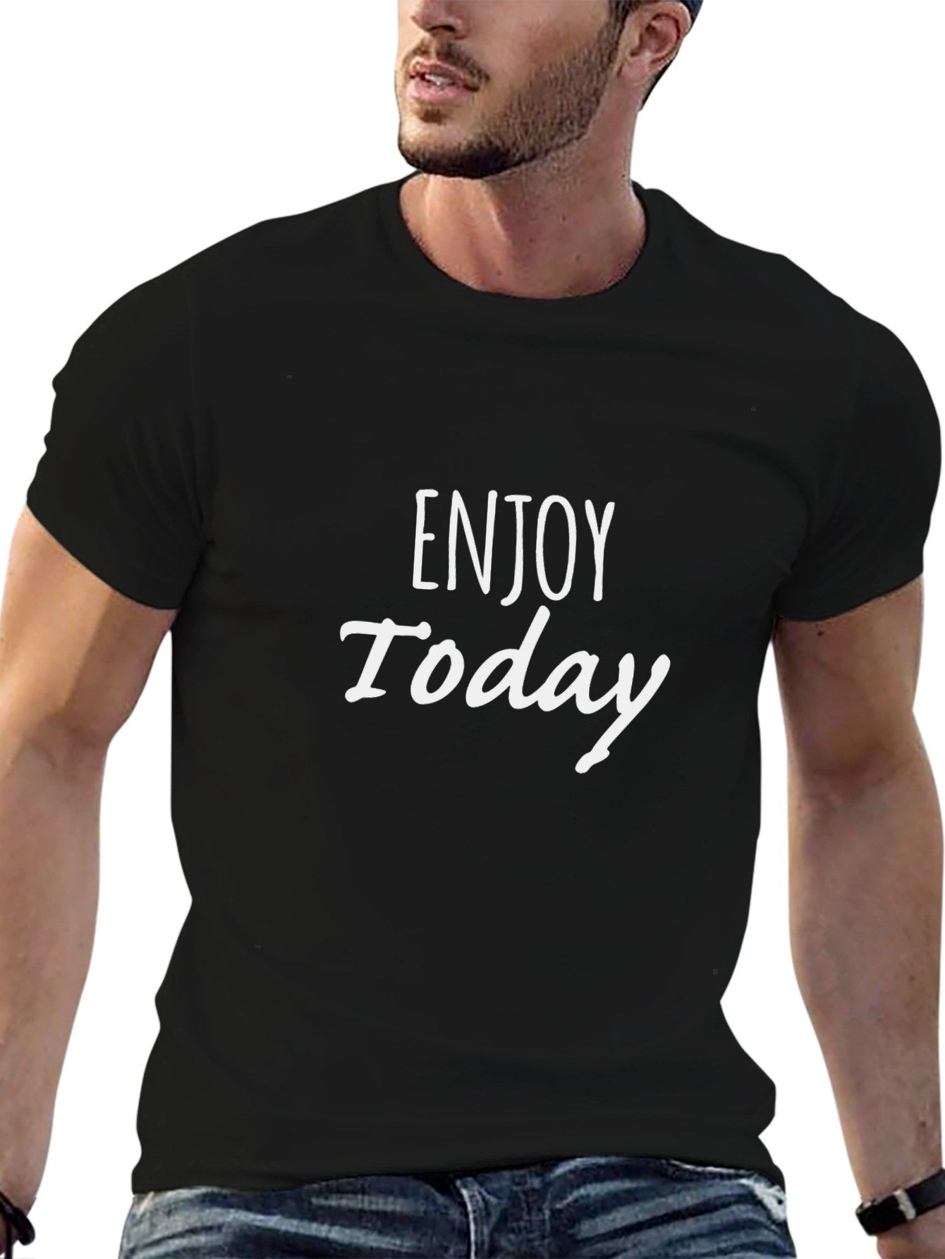 Enjoy Today Black T-Shirt
