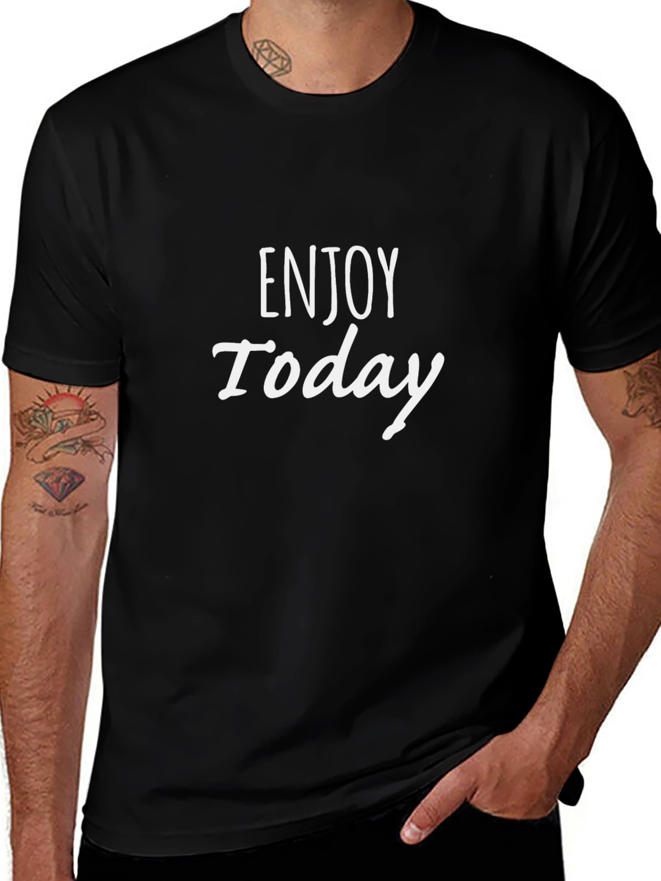 Enjoy Today Black T-Shirt