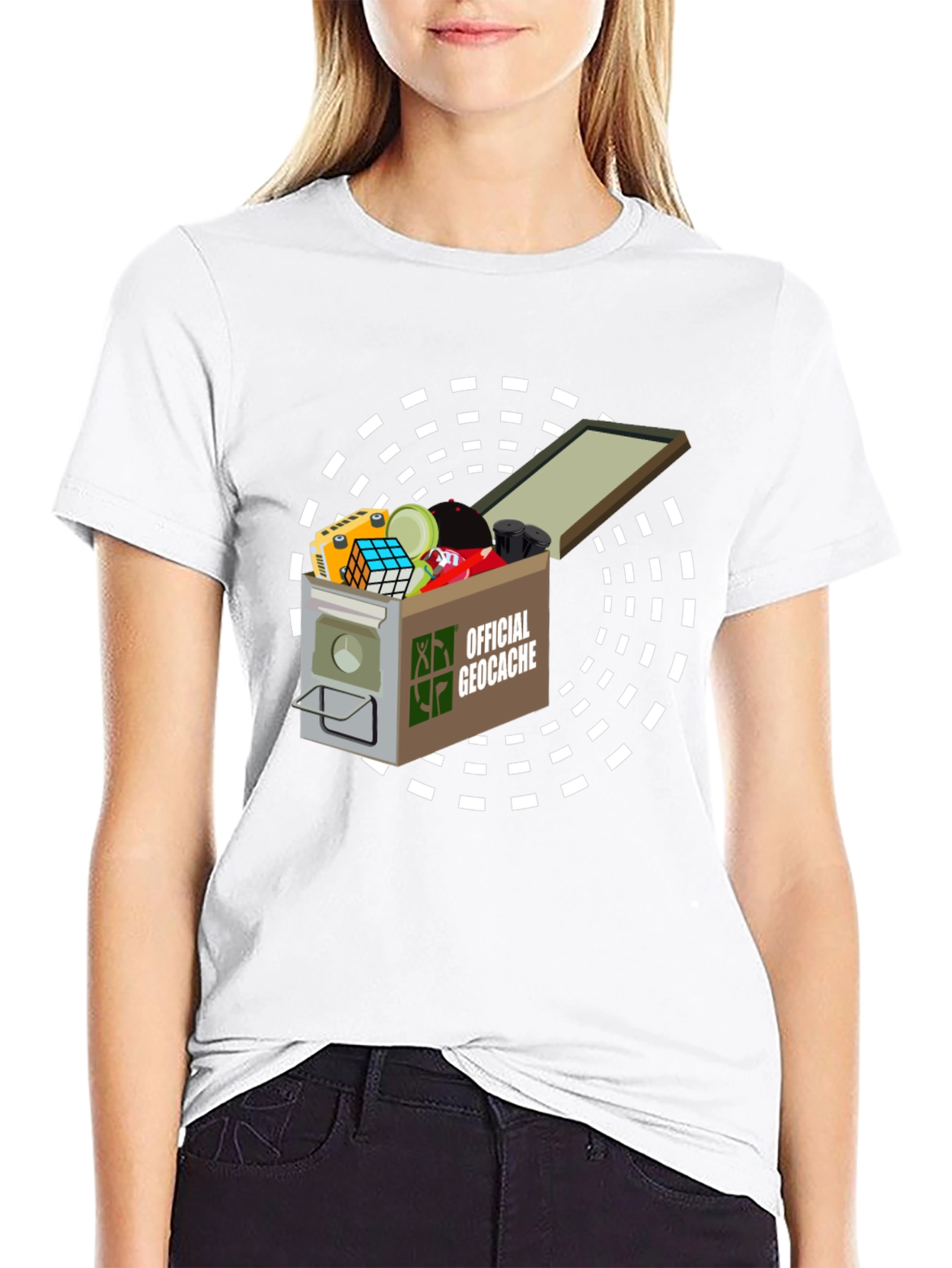 Geocache Treasure Hunt T-Shirt
