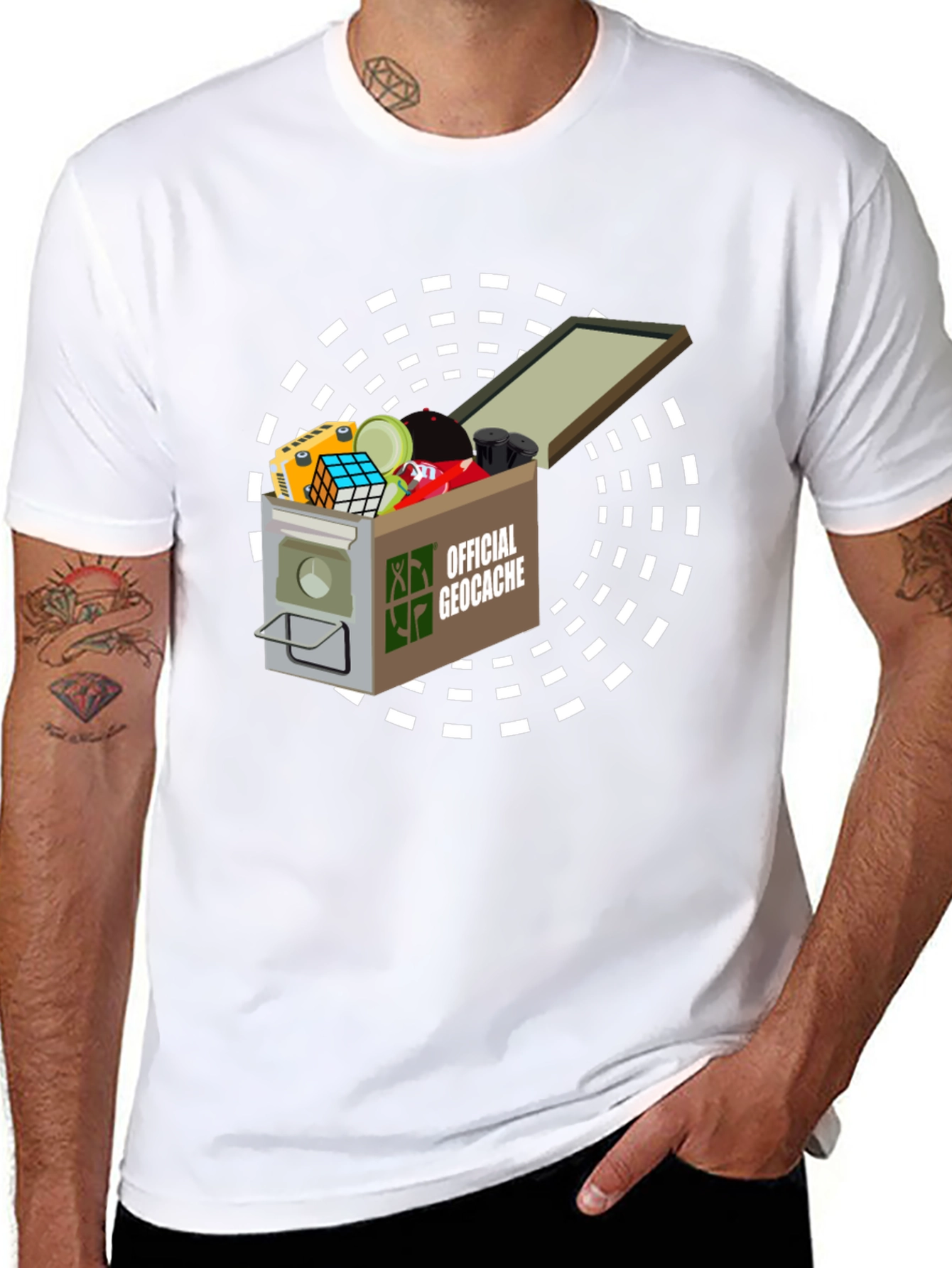 Geocache Treasure Hunt T-Shirt