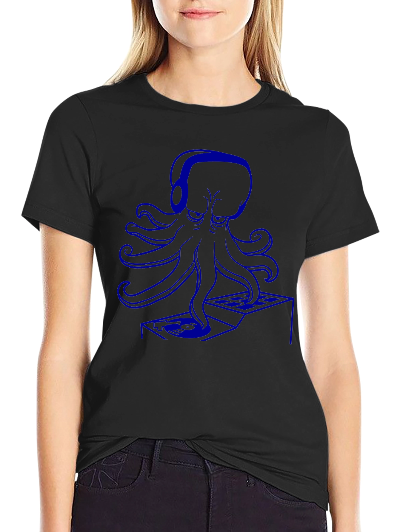 DJ Octopus Graphic Tee