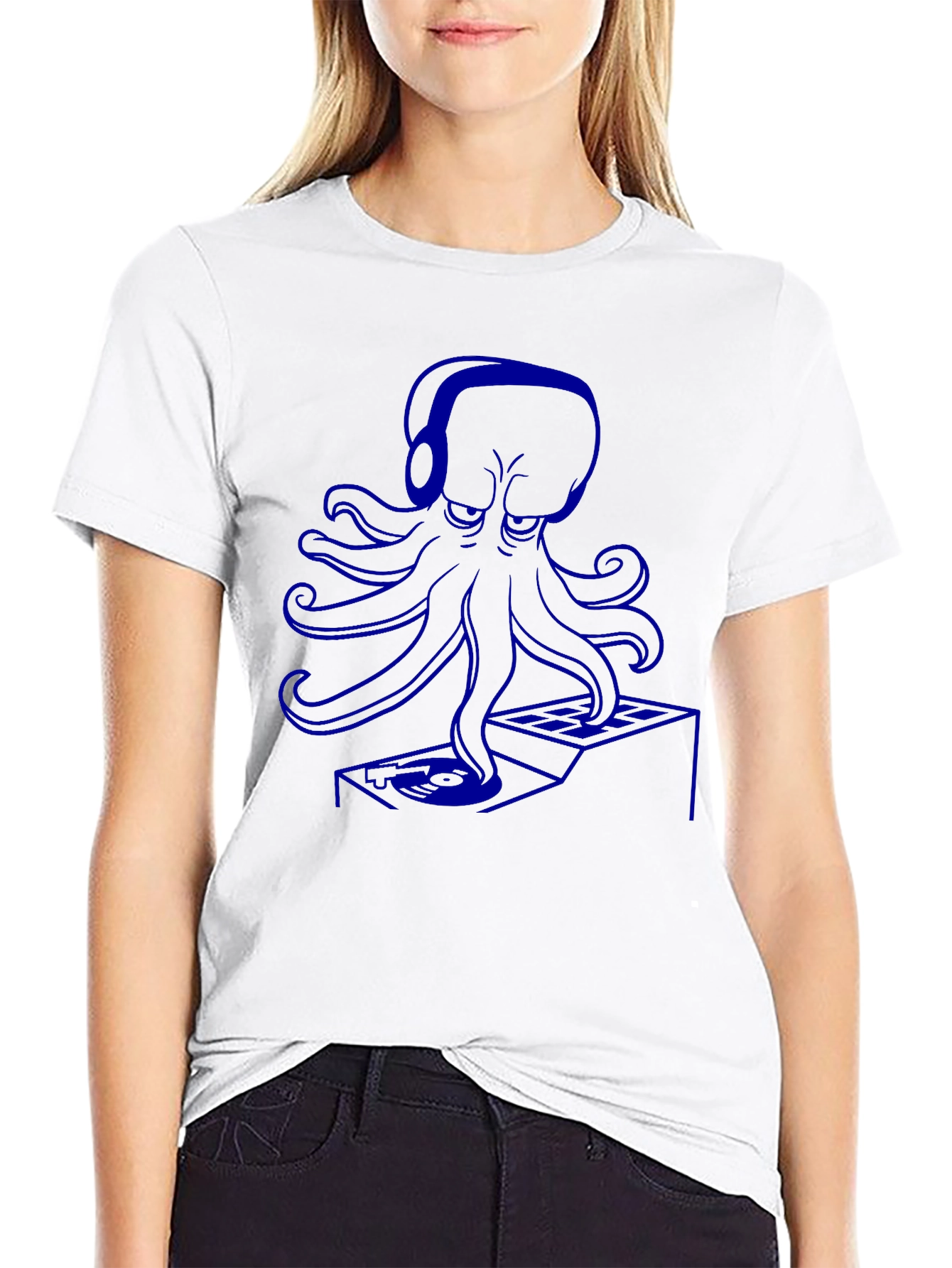 DJ Octopus Graphic Tee