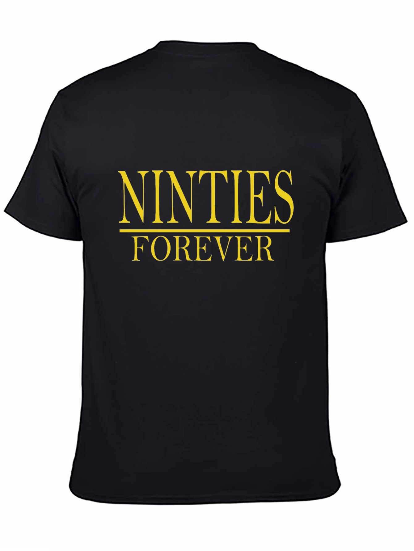 Nineties Forever Black T-Shirt