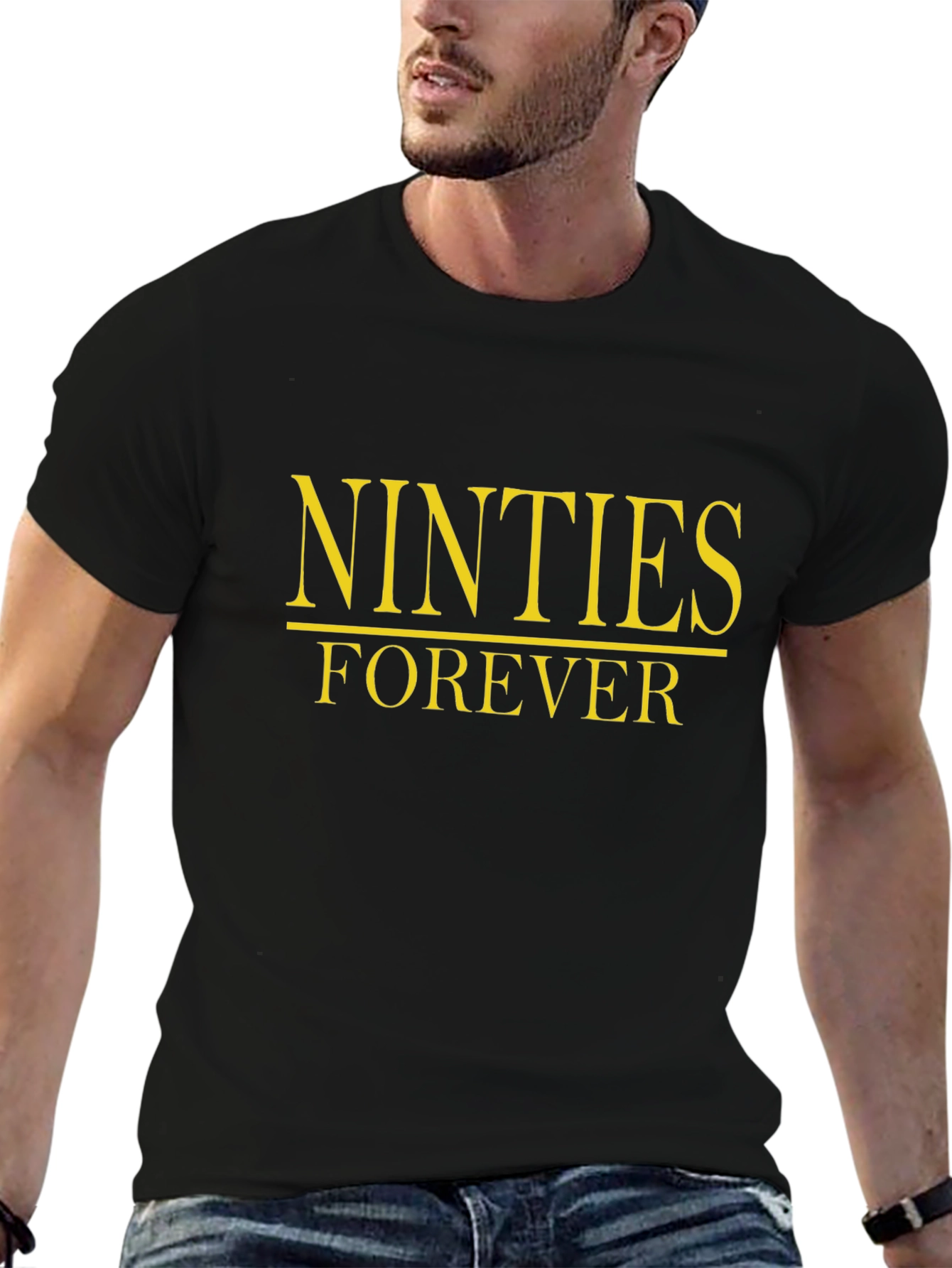 Nineties Forever Black T-Shirt