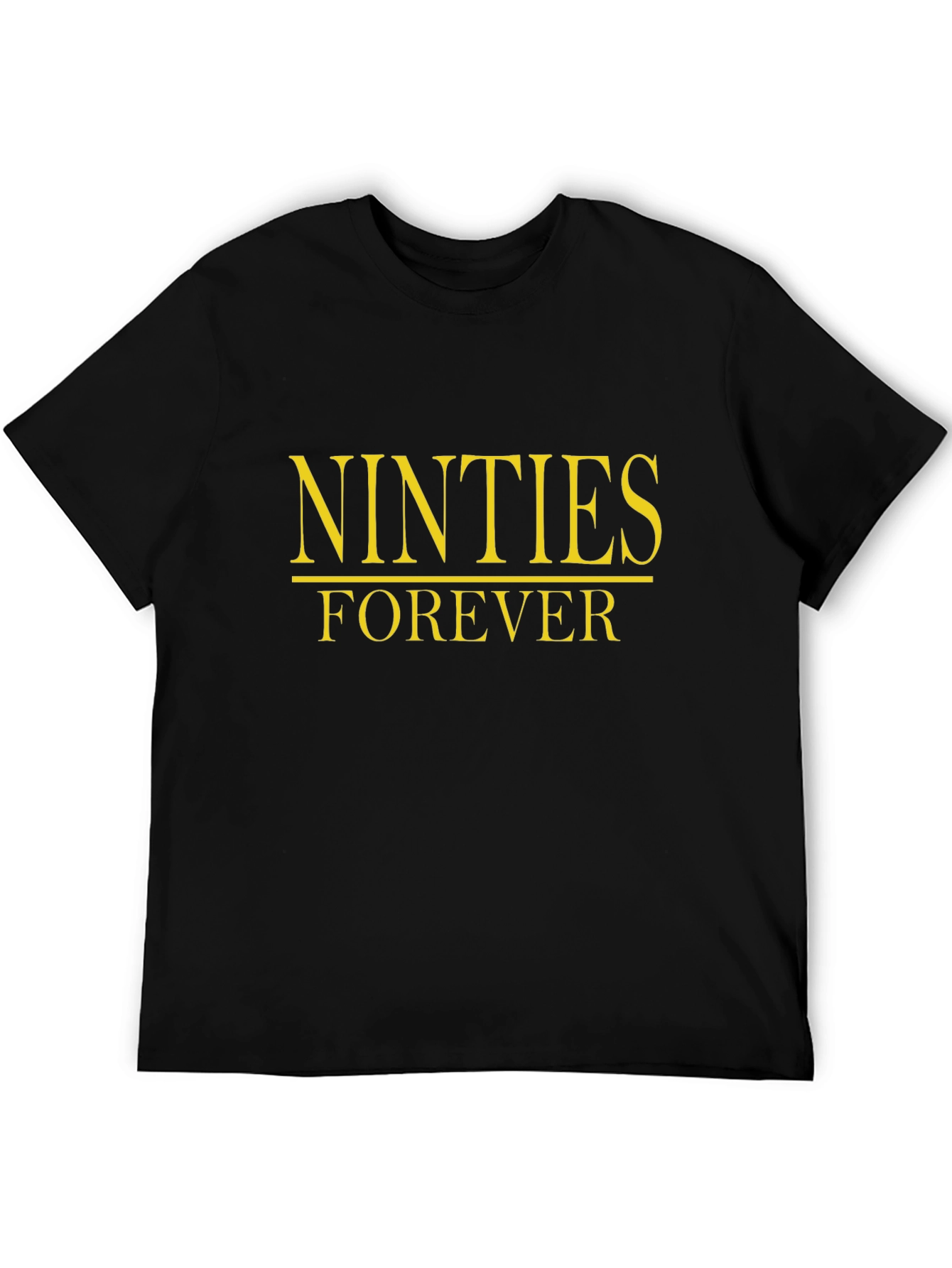 Nineties Forever Black T-Shirt