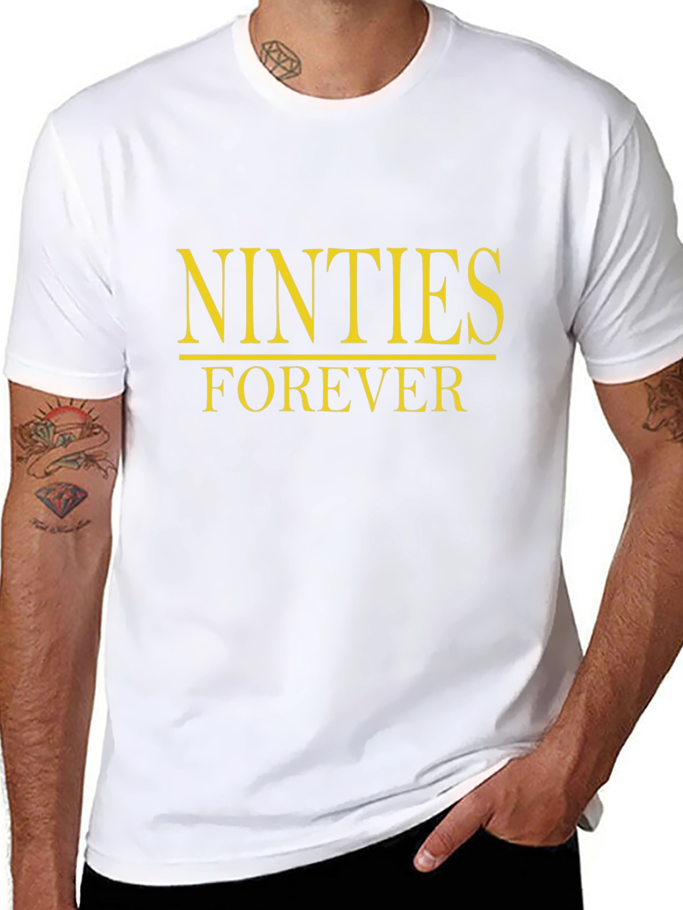 Nineties Forever Black T-Shirt