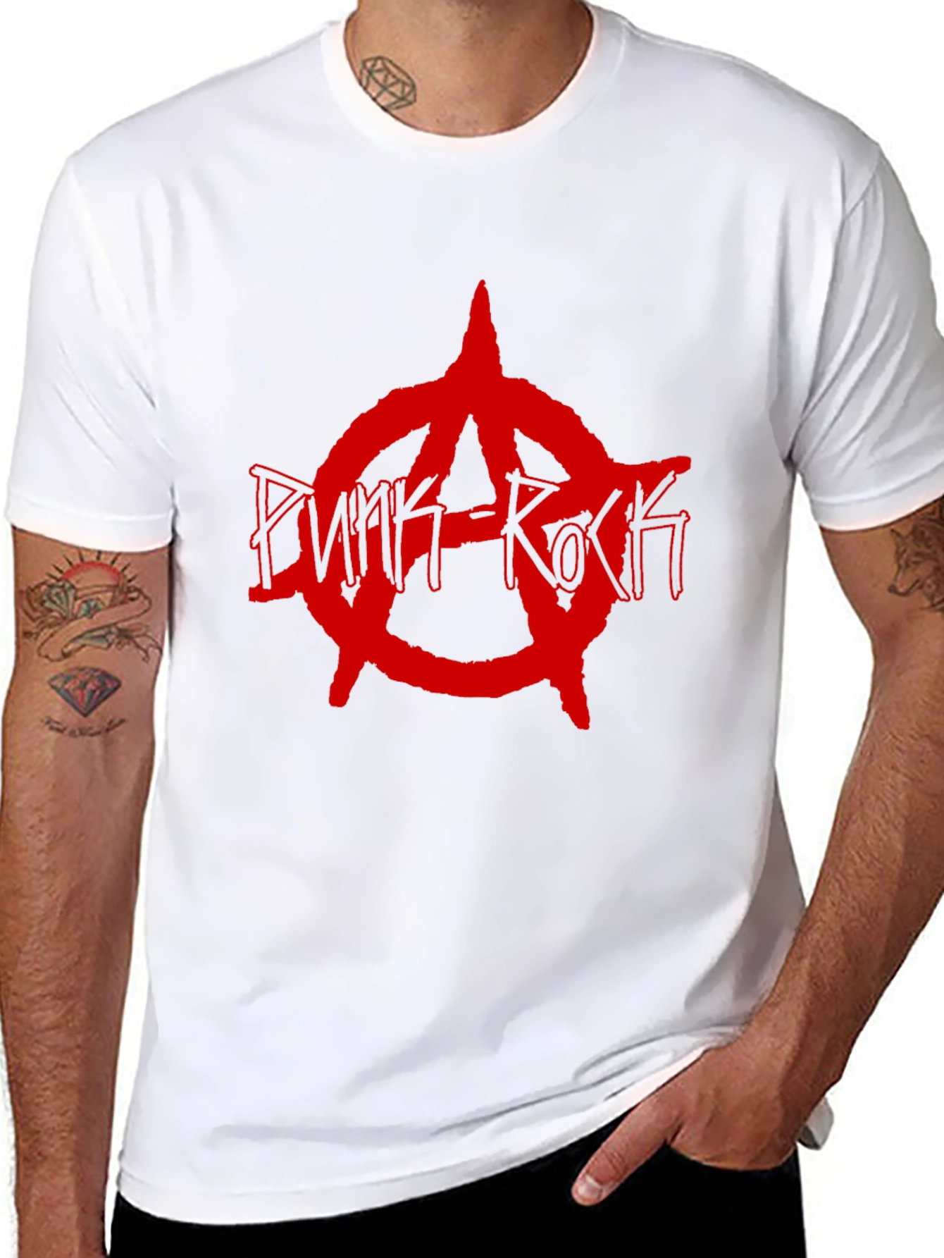 Punk Rock Graphic T-Shirt