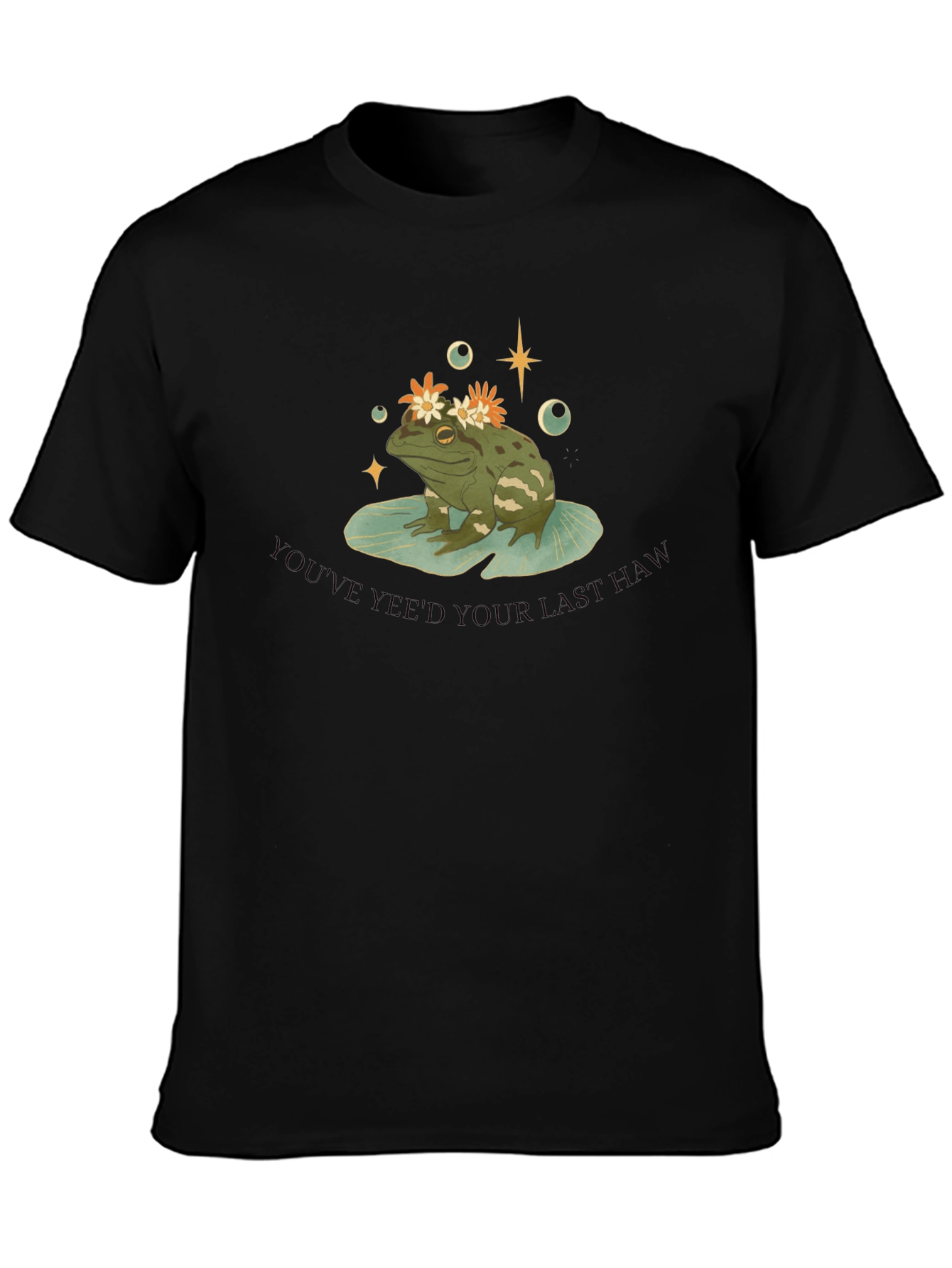 Frog on Lily Pad Graphic Tee