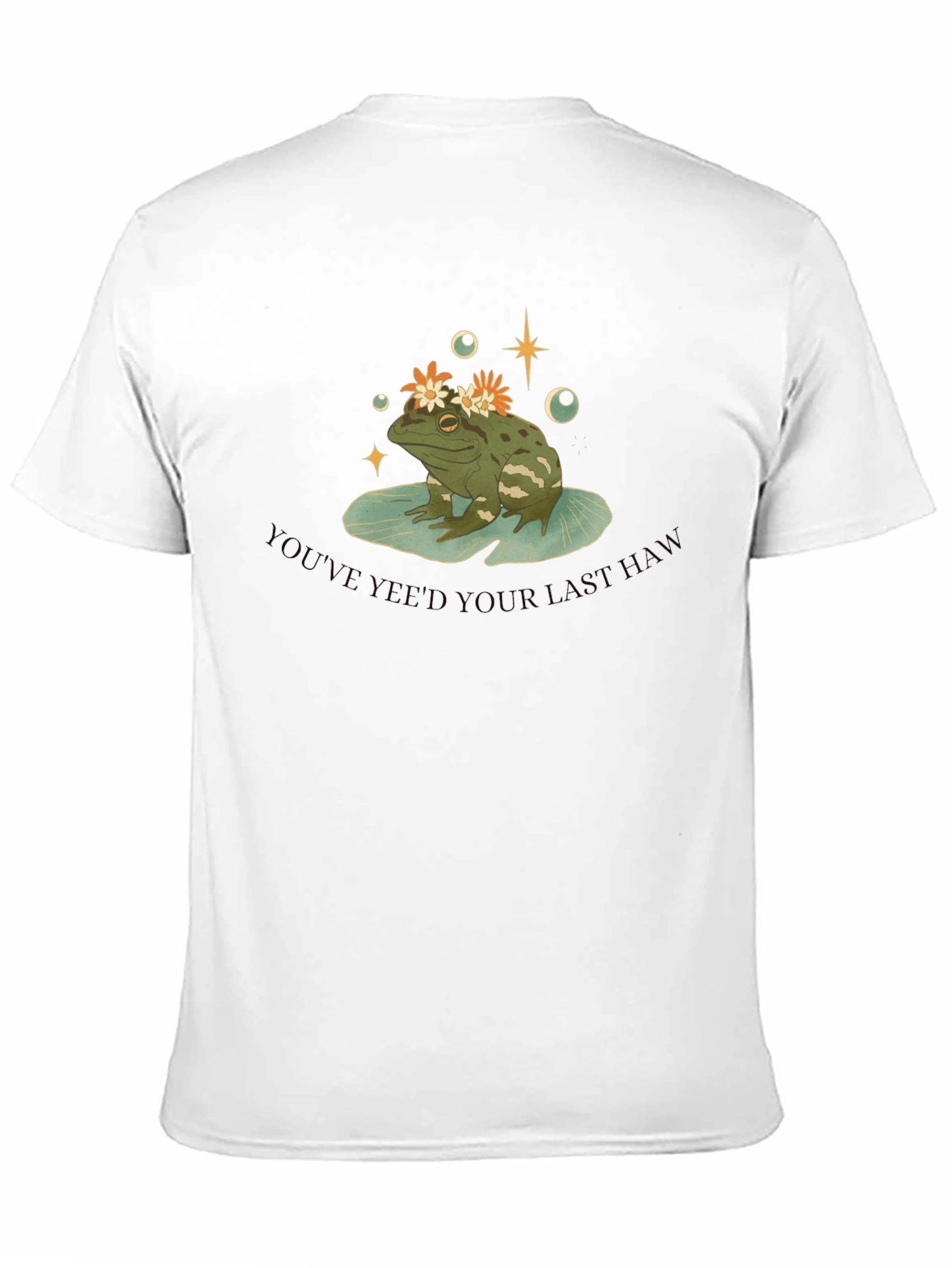 Frog on Lily Pad Graphic Tee