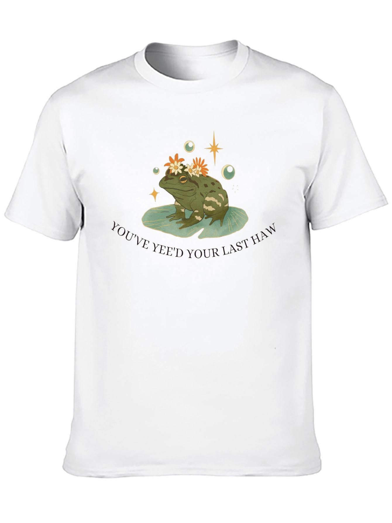 Frog on Lily Pad Graphic Tee