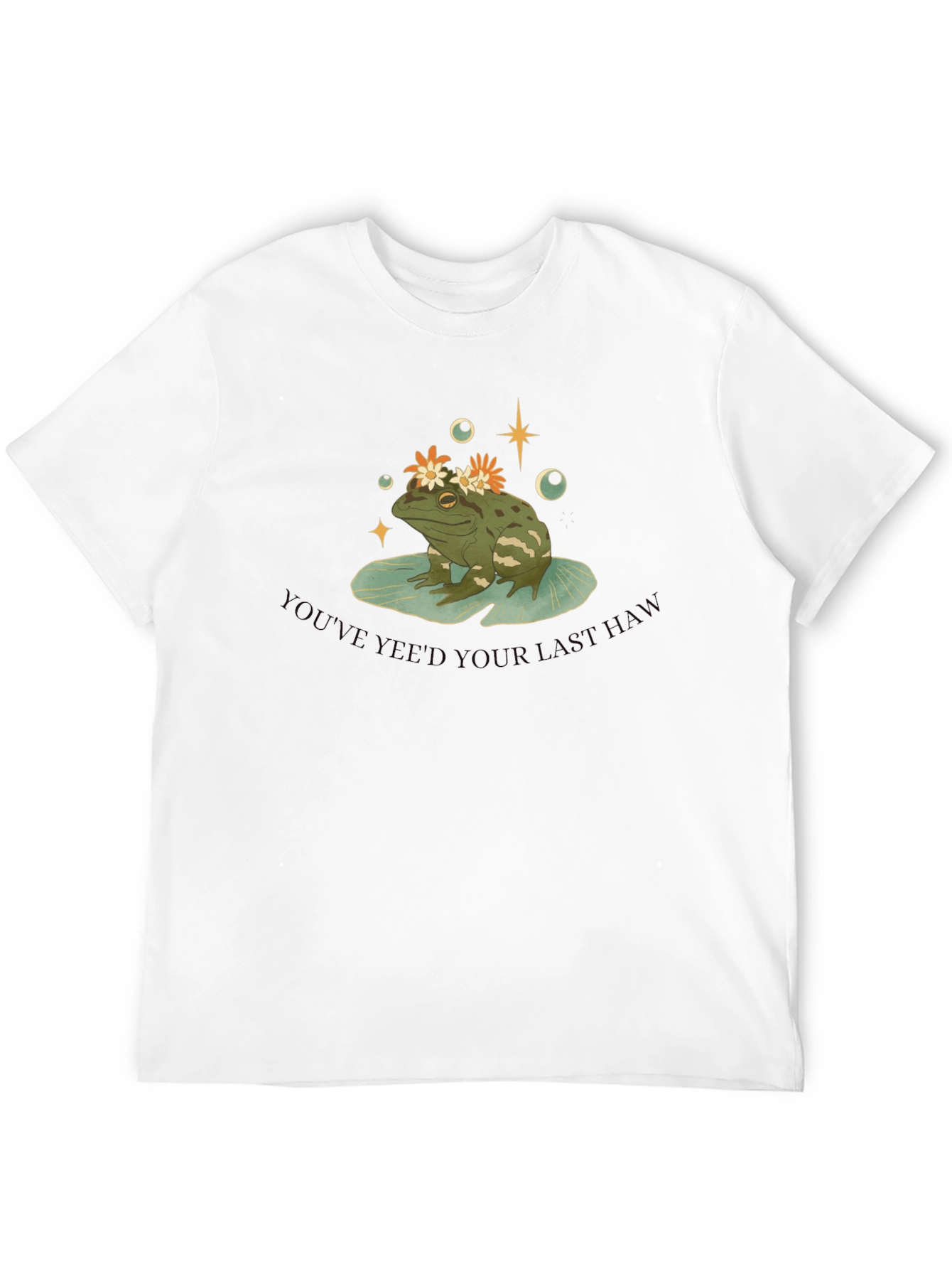 Frog on Lily Pad Graphic Tee
