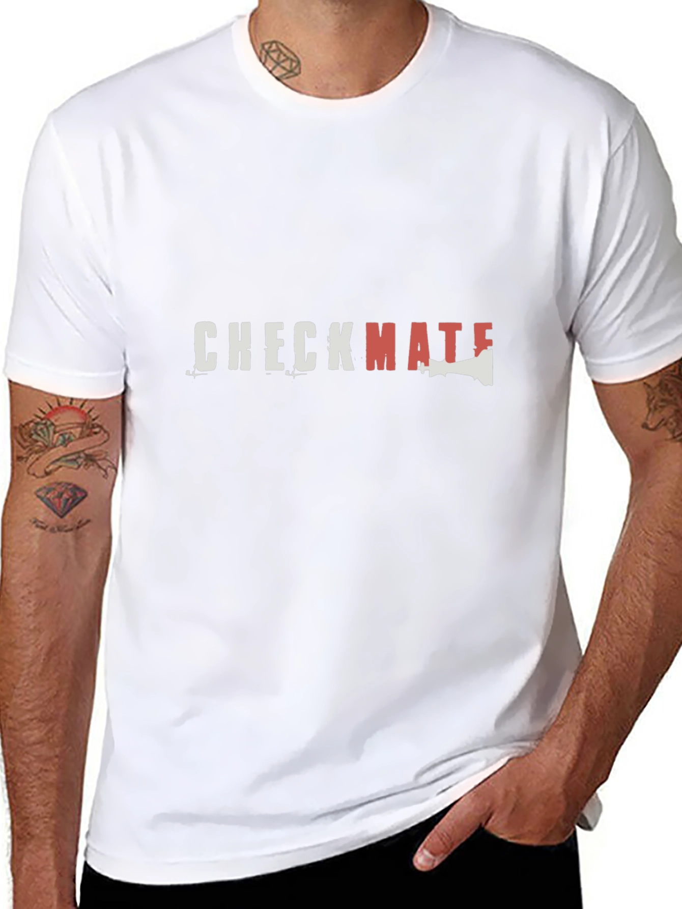 Checkmate Graphic Tee - Chess Lover Shirt