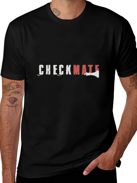 Checkmate Graphic Tee - Chess Lover Shirt