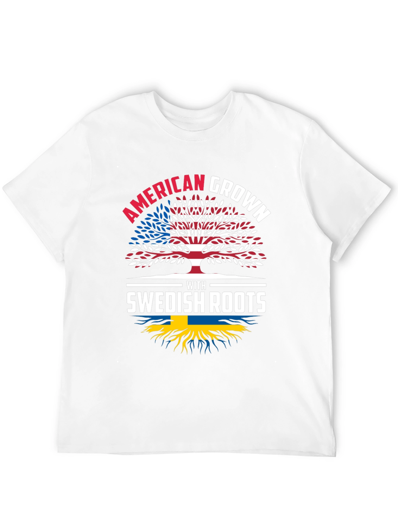 American Grown with Swedish Roots T-Shirt