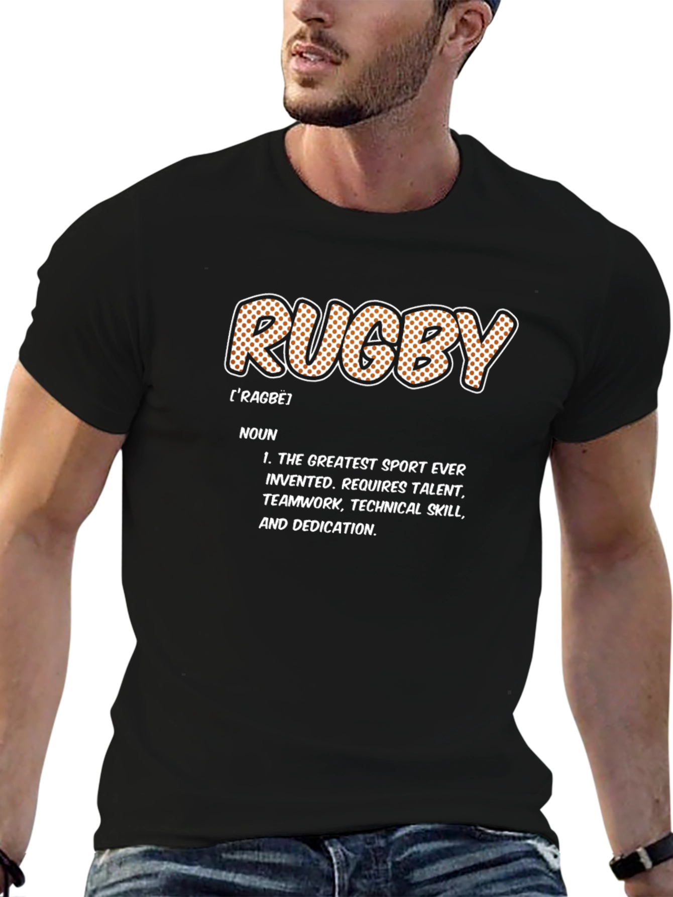 Rugby Definition T-Shirt - Sports Fan Apparel
