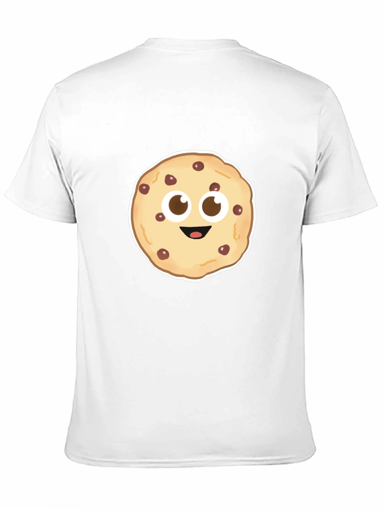 Cookie Face Black T-Shirt