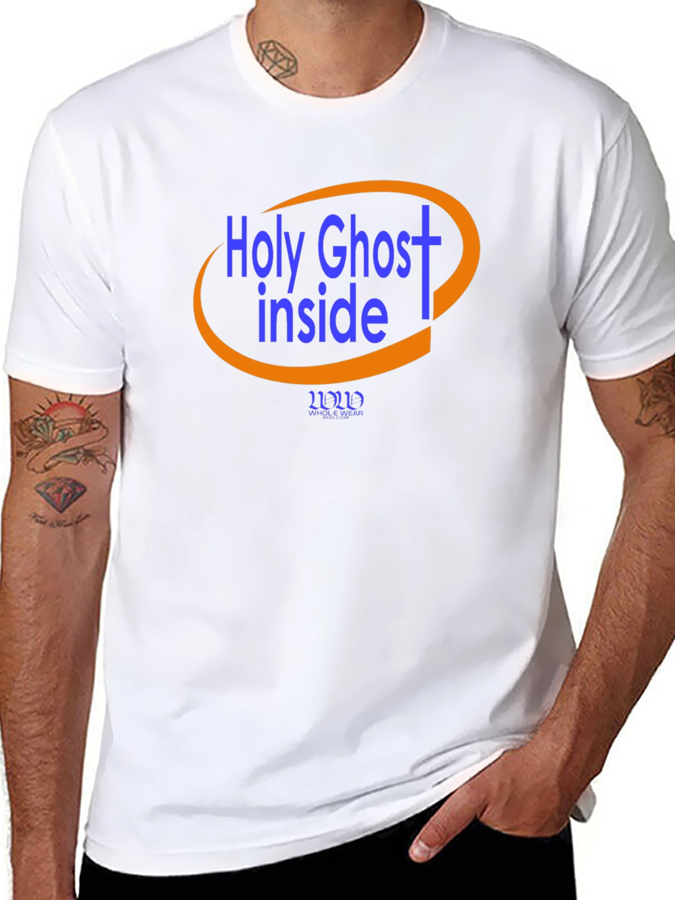 Holy Ghost Inside Graphic T-Shirt - Religious Inspired Design