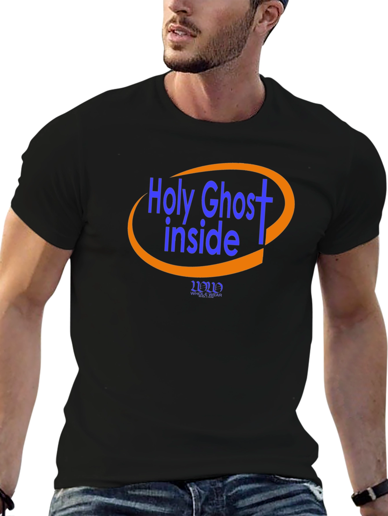 Holy Ghost Inside Graphic T-Shirt - Religious Inspired Design