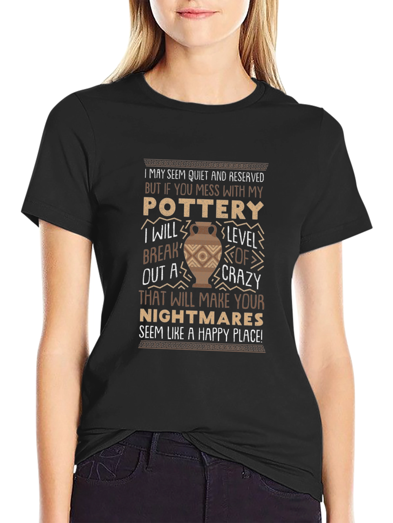 Pottery Lover T-Shirt - Funny Crazy Level Design