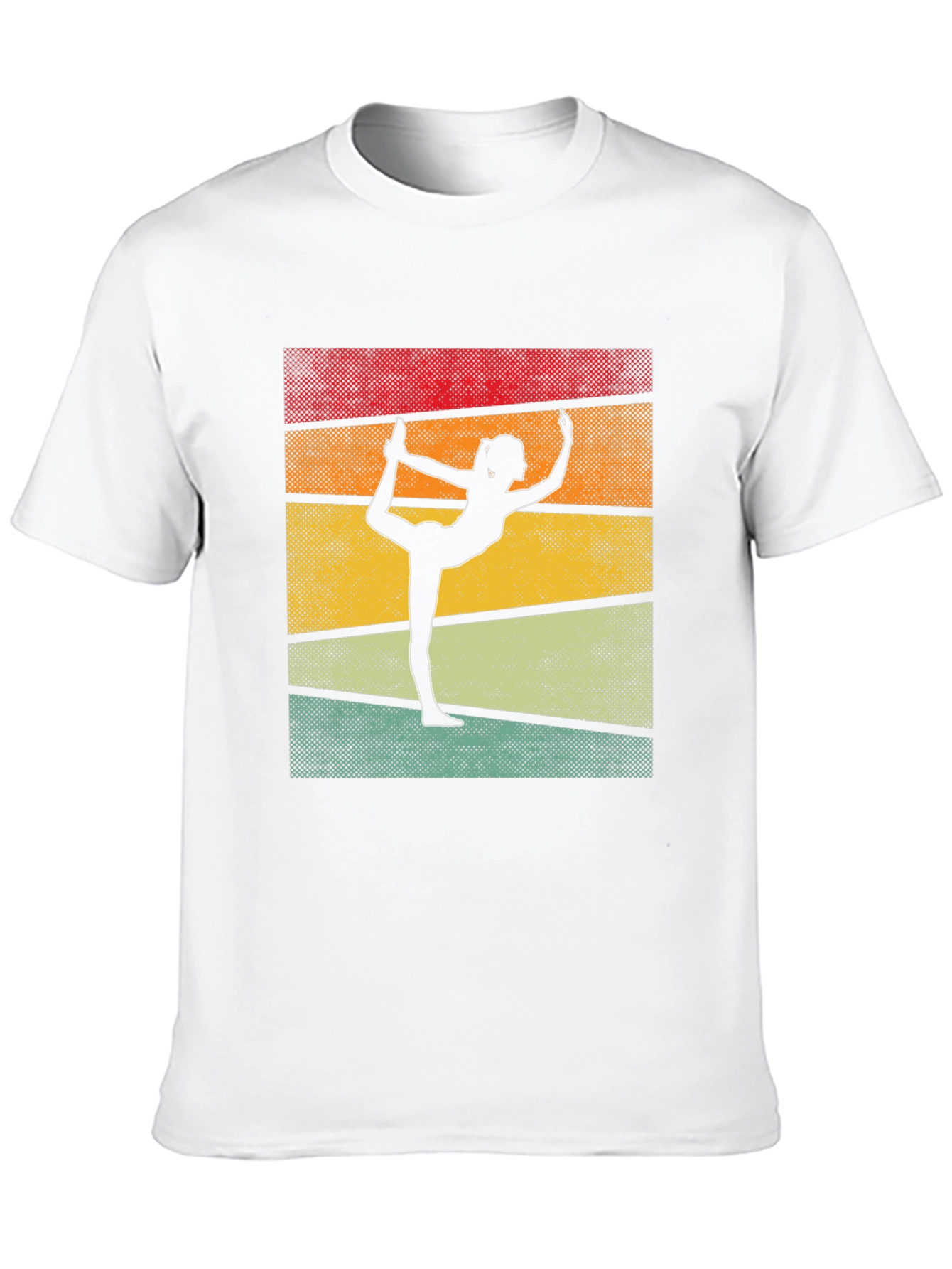 Yoga Pose Retro T-Shirt
