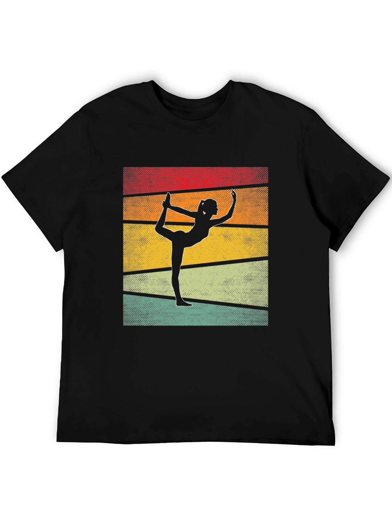 Yoga Pose Retro T-Shirt