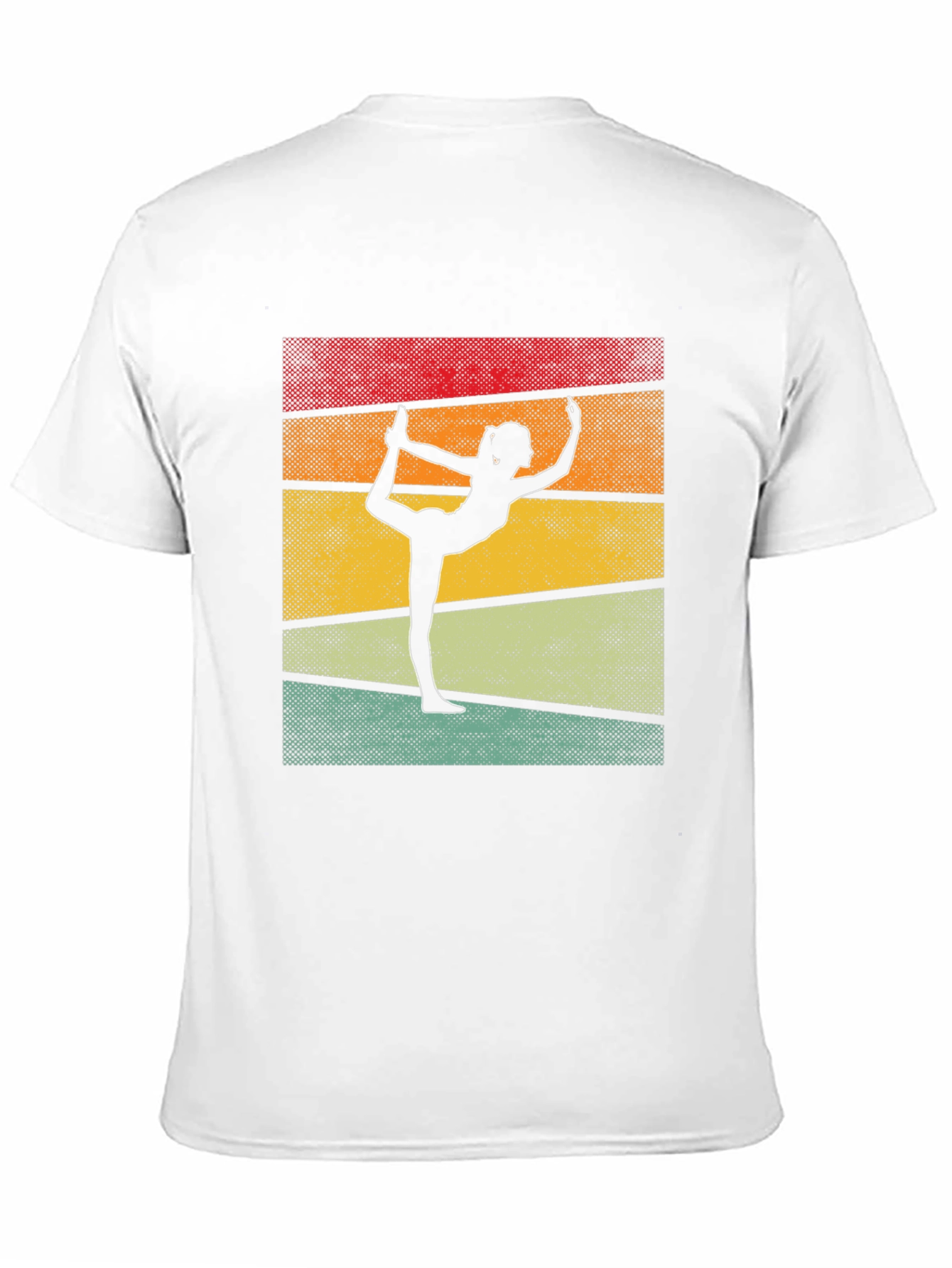 Yoga Pose Retro T-Shirt