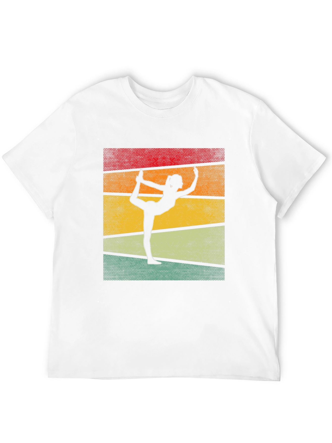 Yoga Pose Retro T-Shirt