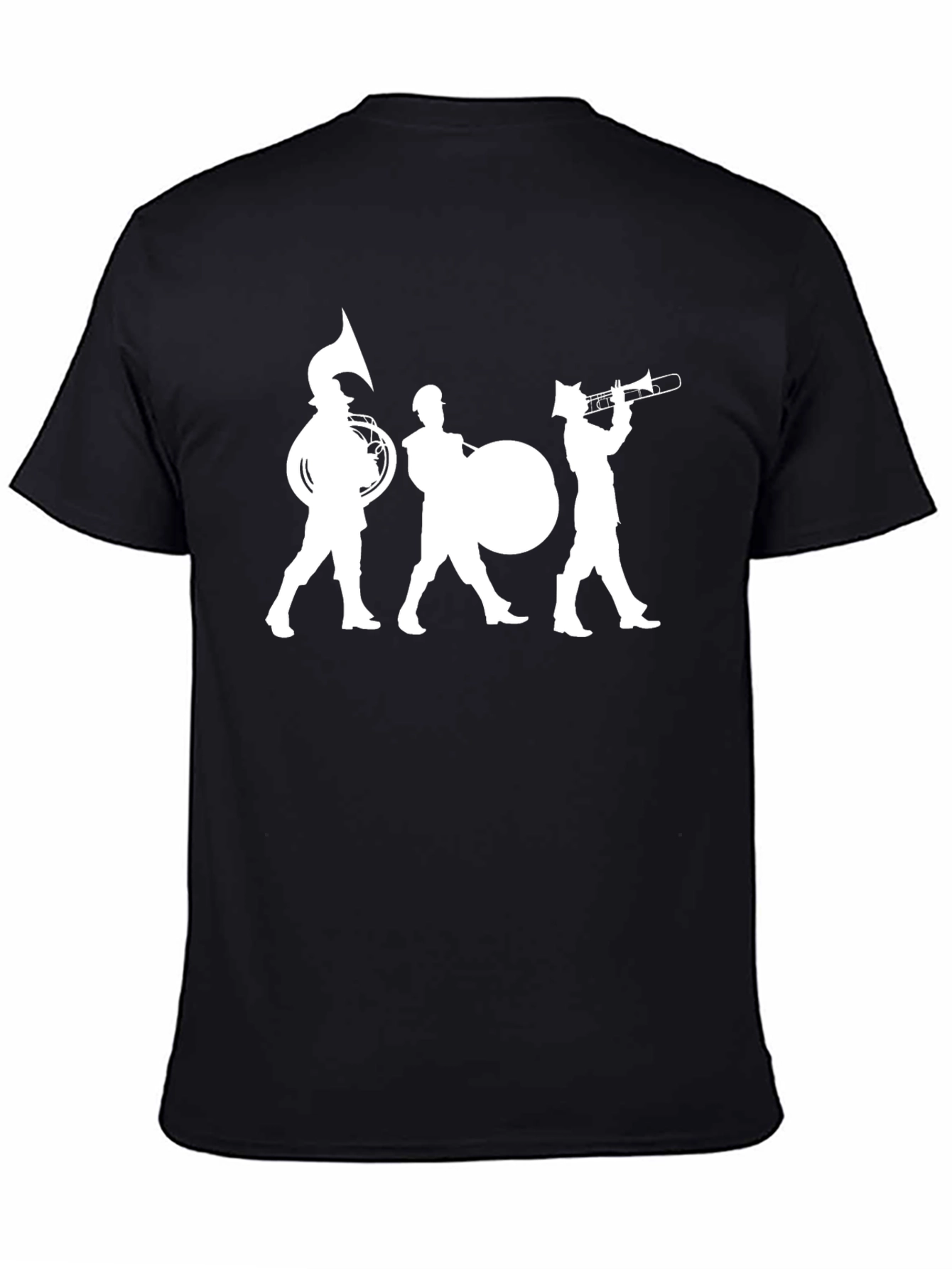 Marching Band Graphic Tee - Black