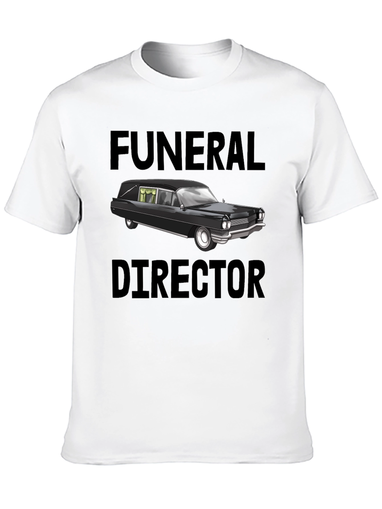 Funeral Director Hearse T-Shirt - Unique Gift