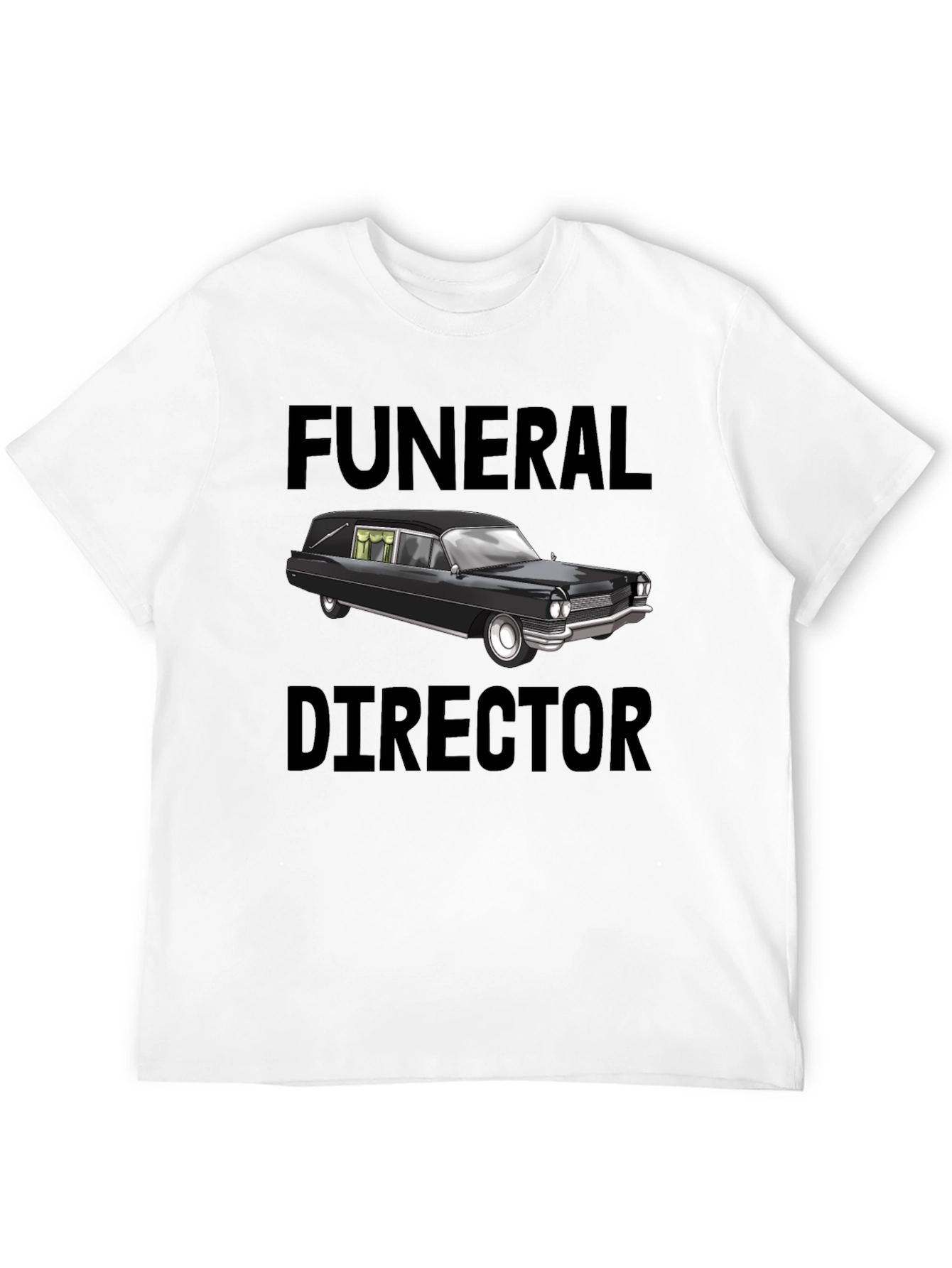 Funeral Director Hearse T-Shirt - Unique Gift