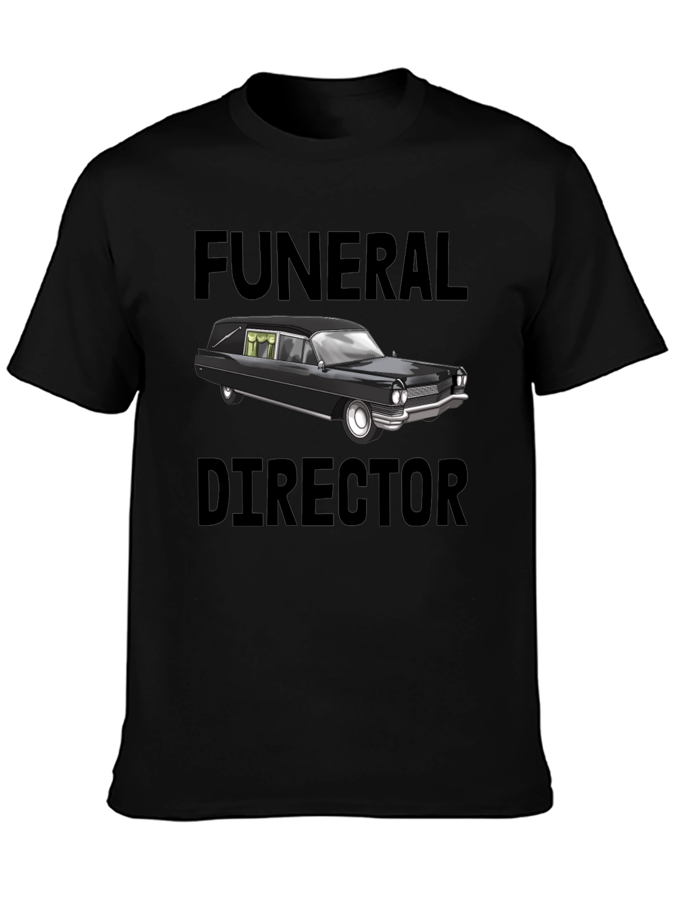 Funeral Director Hearse T-Shirt - Unique Gift