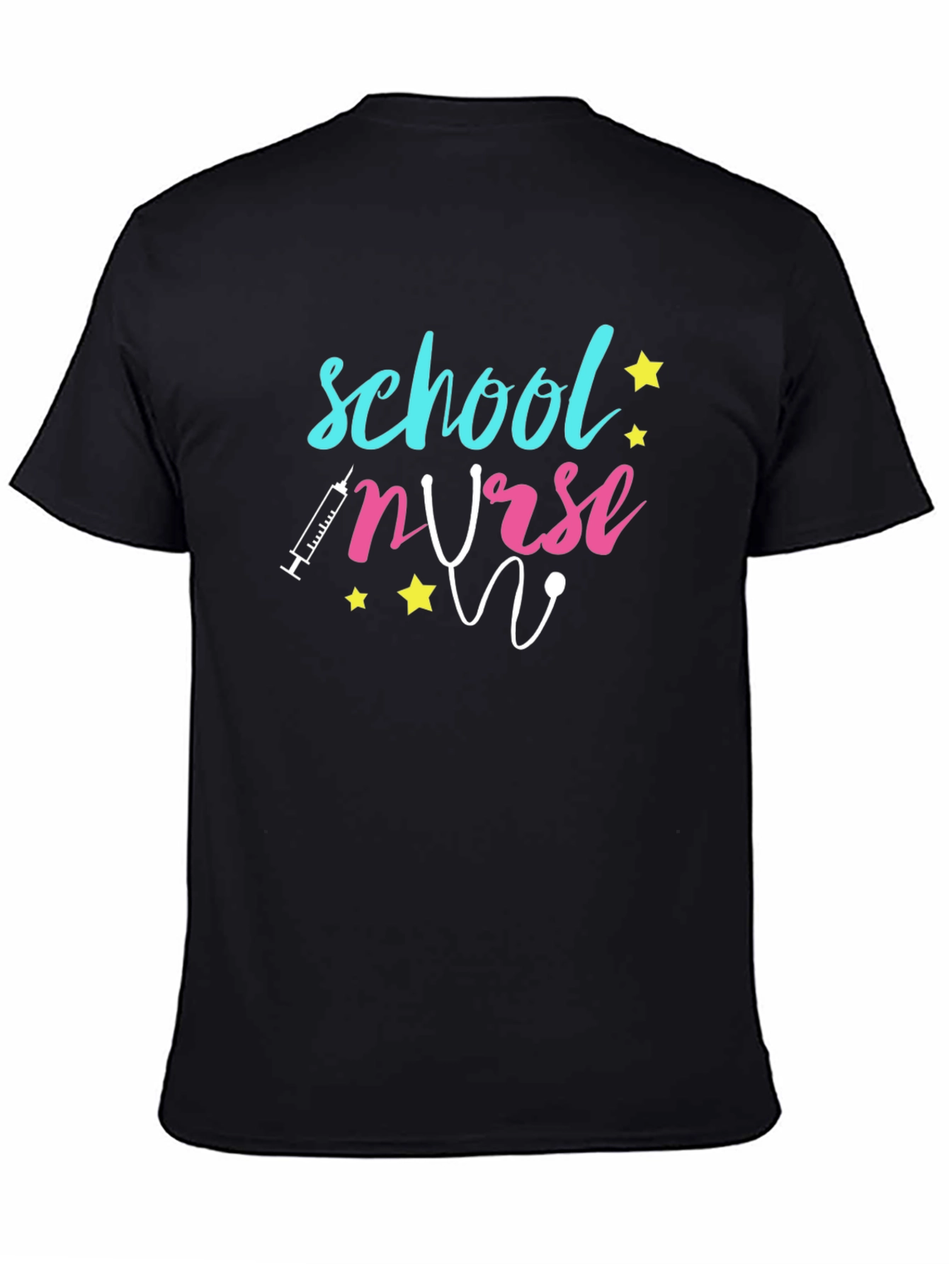 School Nurse Graphic T-Shirt