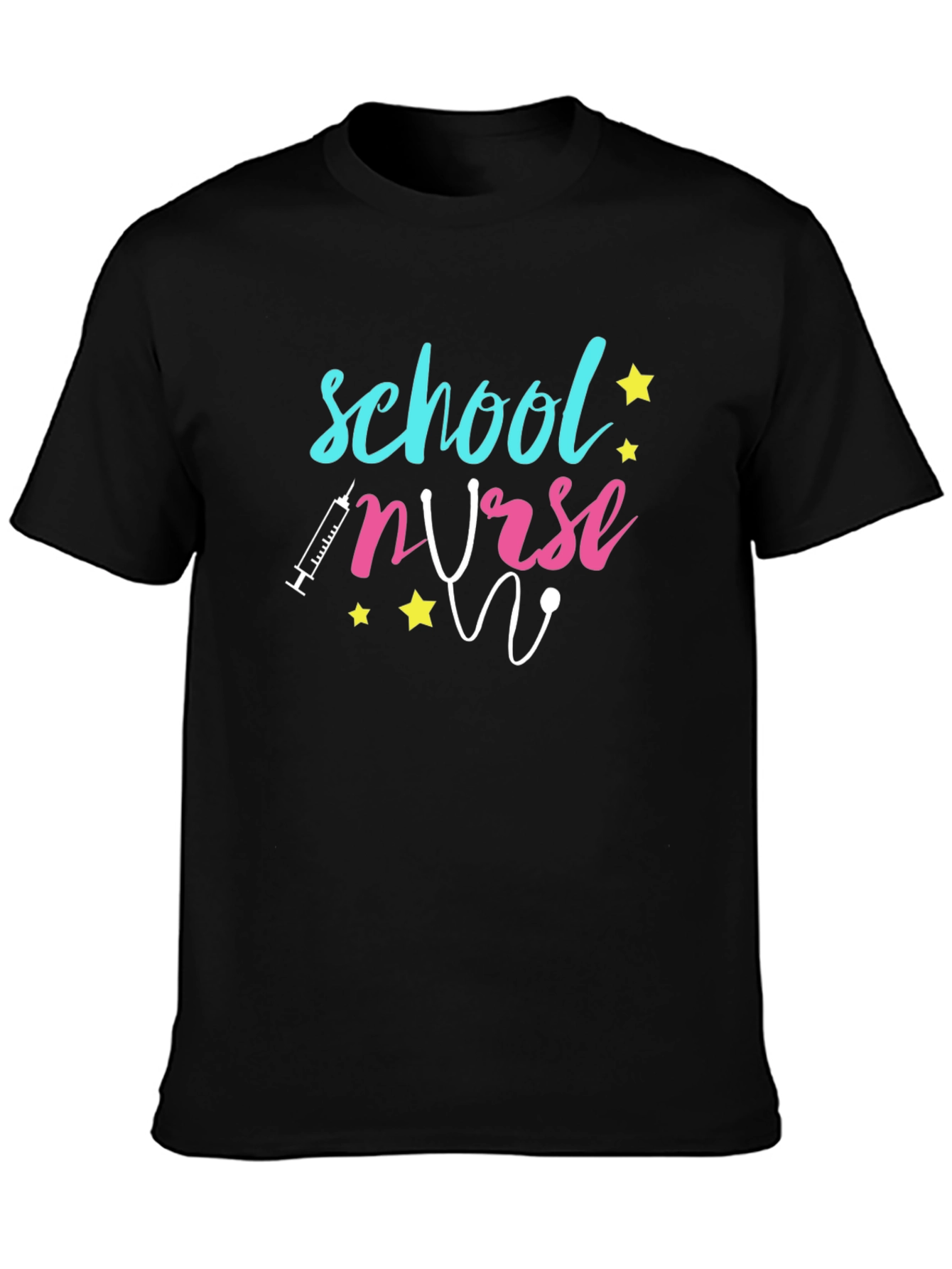 School Nurse Graphic T-Shirt