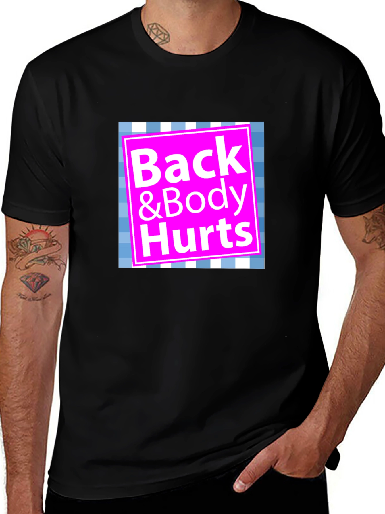 Back & Body Hurts Graphic T-Shirt