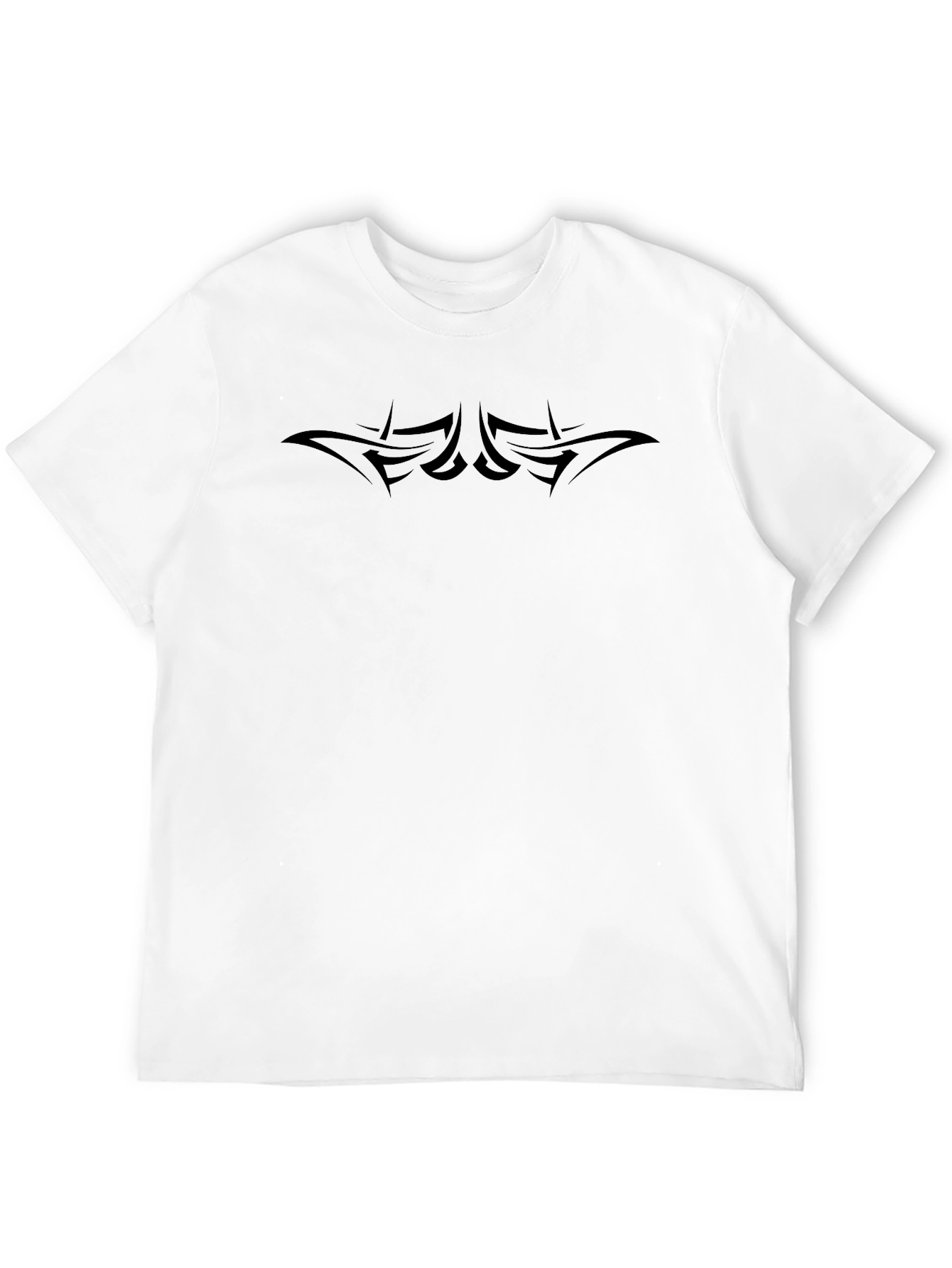 Tribal Design Black T-Shirt