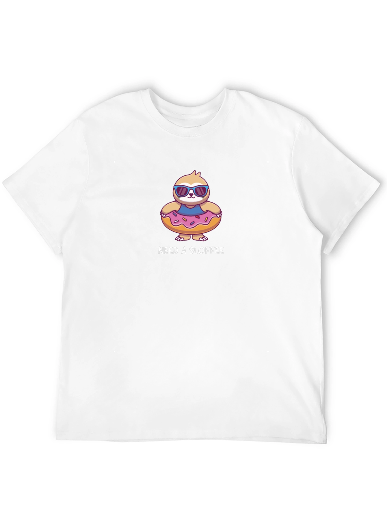 Need a Sloffee Sloth Donut T-Shirt