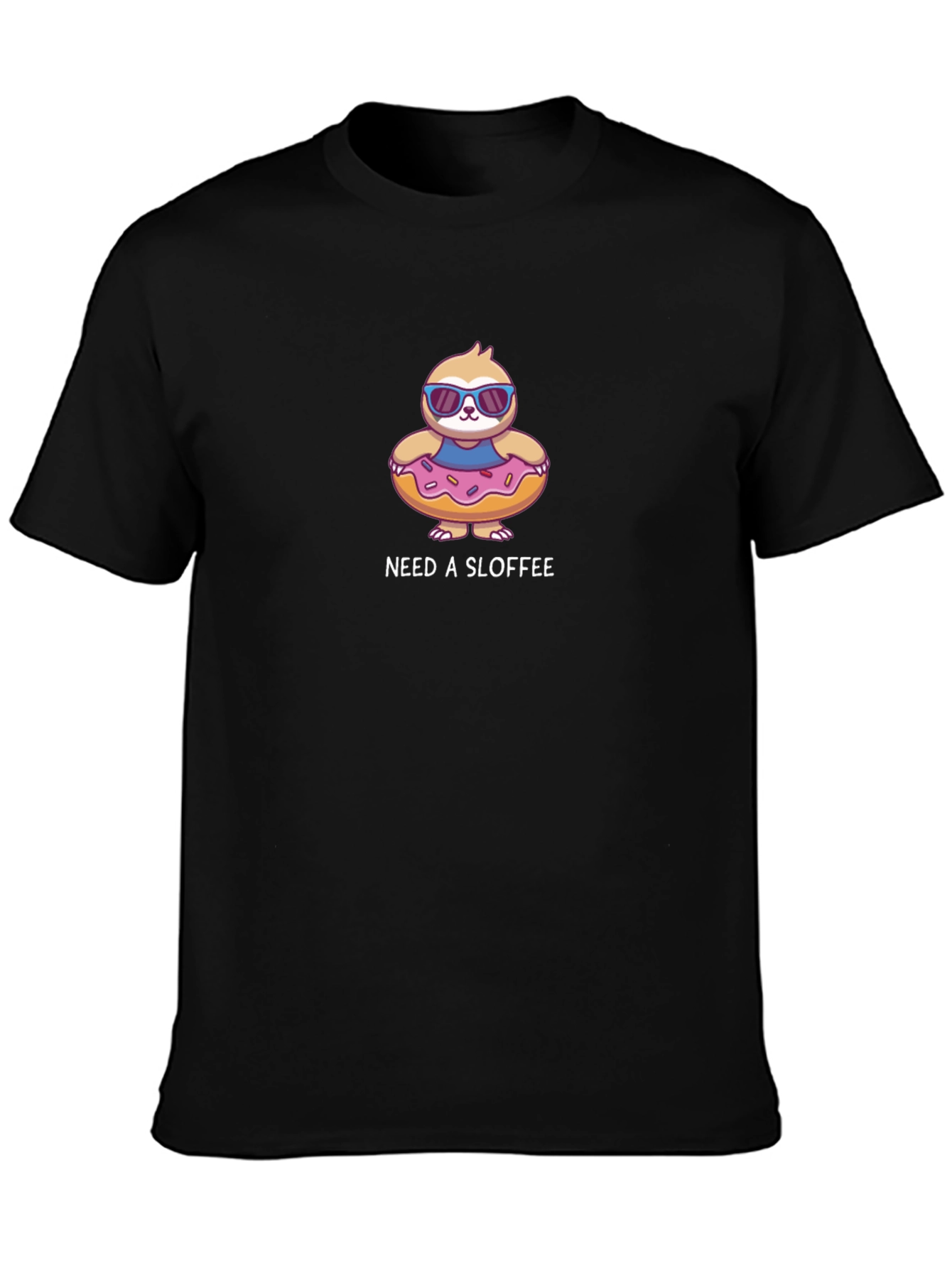 Need a Sloffee Sloth Donut T-Shirt