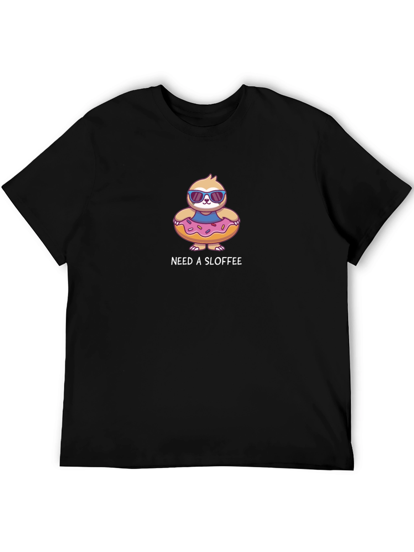 Need a Sloffee Sloth Donut T-Shirt