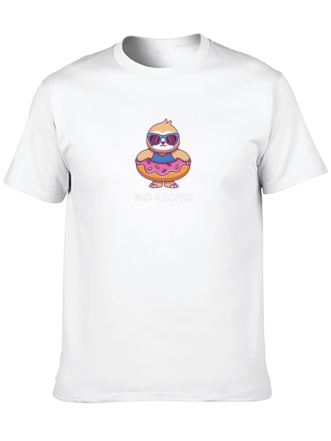 Need a Sloffee Sloth Donut T-Shirt