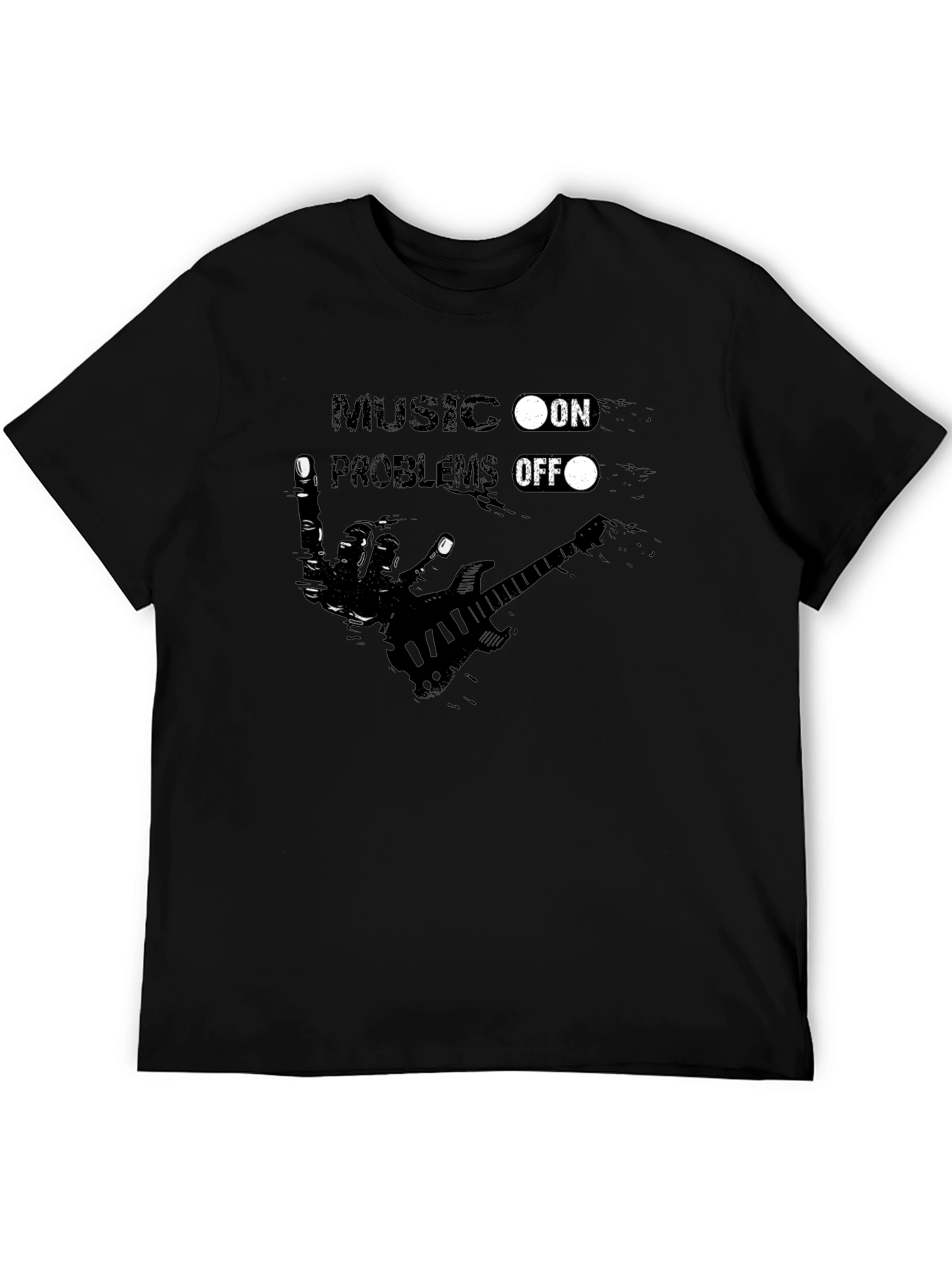 Music On Problems Off - Graphic Tee