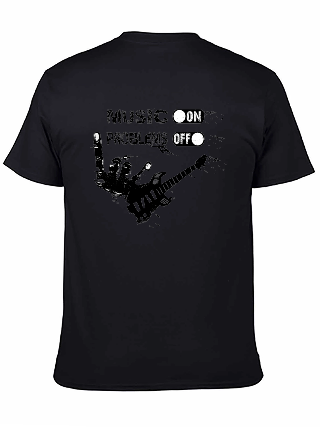 Music On Problems Off - Graphic Tee