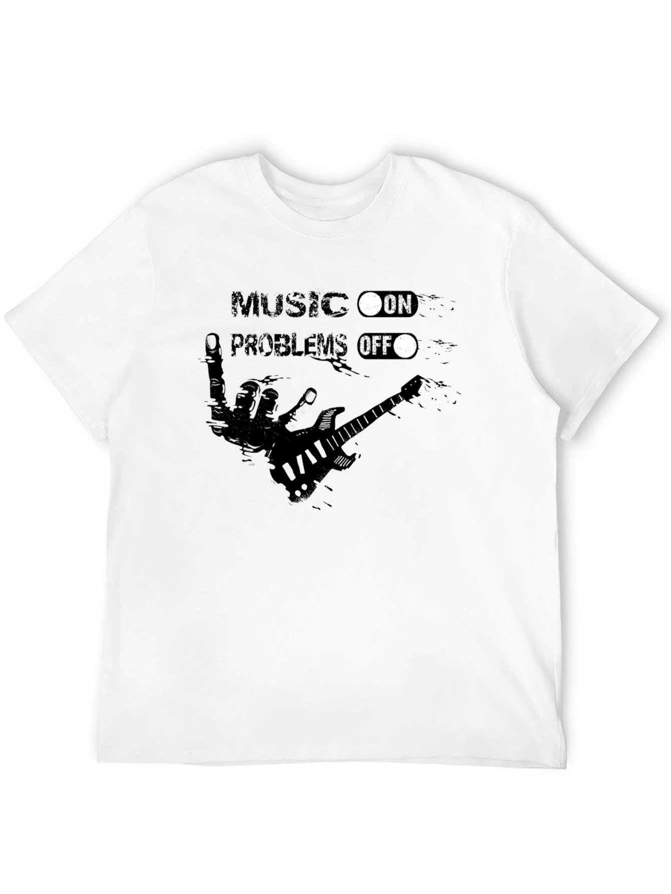 Music On Problems Off - Graphic Tee